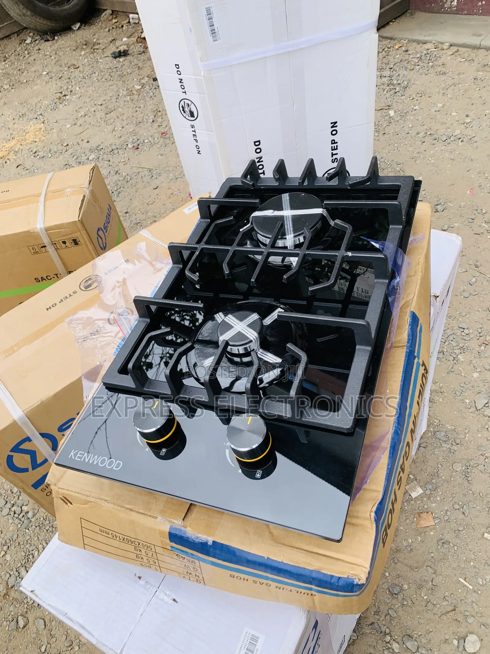 Place Your Order Kenwood Gas Built in 2burner