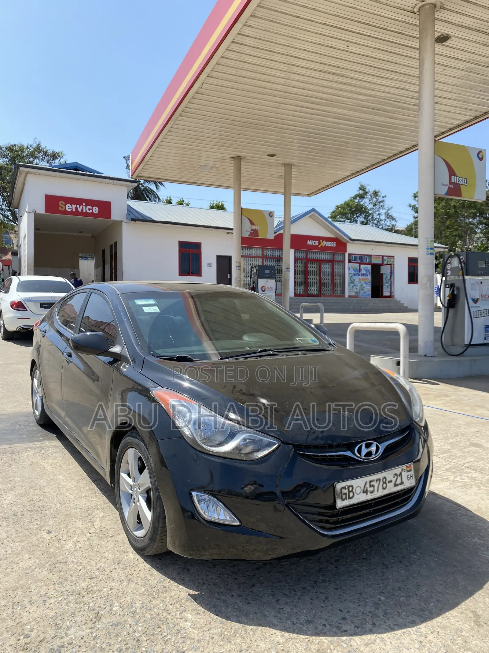 Hyundai Elantra GLS Sedan FWD (1.8L 4cyl 6A) 2013 Black