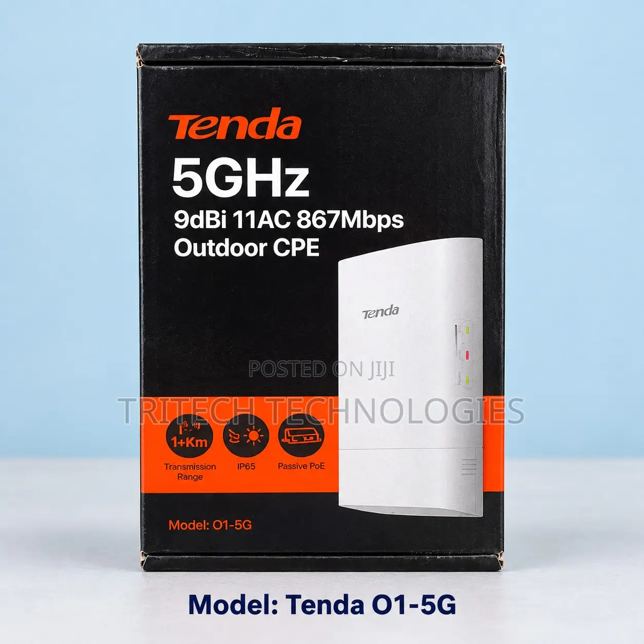 TENDA O1-5g-Tenda 5GHz 9dBi 11AC 867Mbps Outdoor CPE