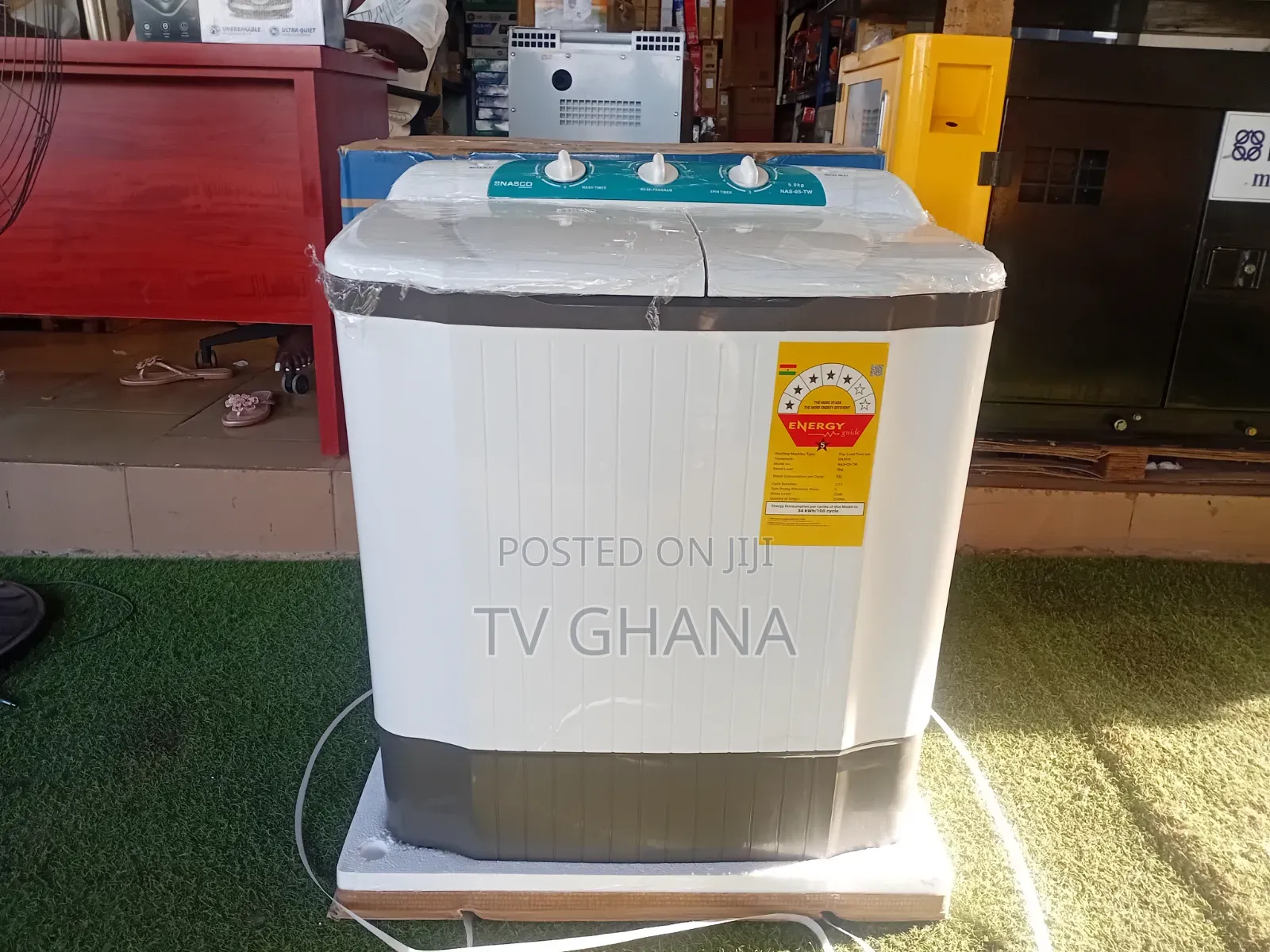 Nasco 5KG Washing Machine – Smart Washing, Fresh Results5kg