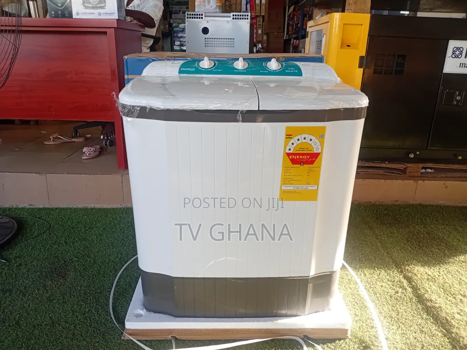 Nasco 5KG Washing Machine – Smart Washing, Fresh Results5kg