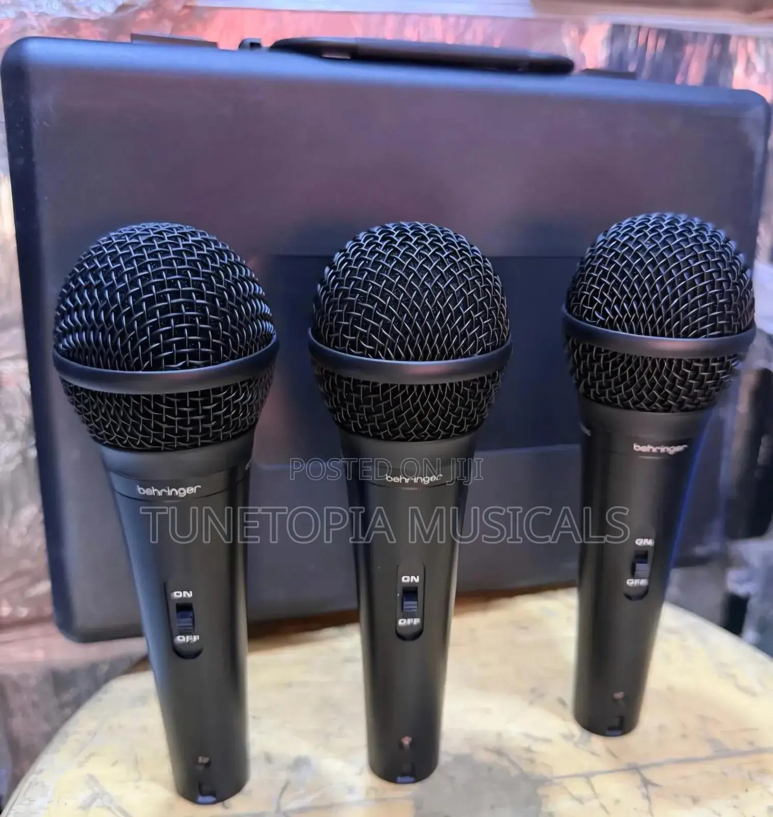 Behringer Ultravoice XM1800S 3set Dynamic Cardioid Vocal Microphones