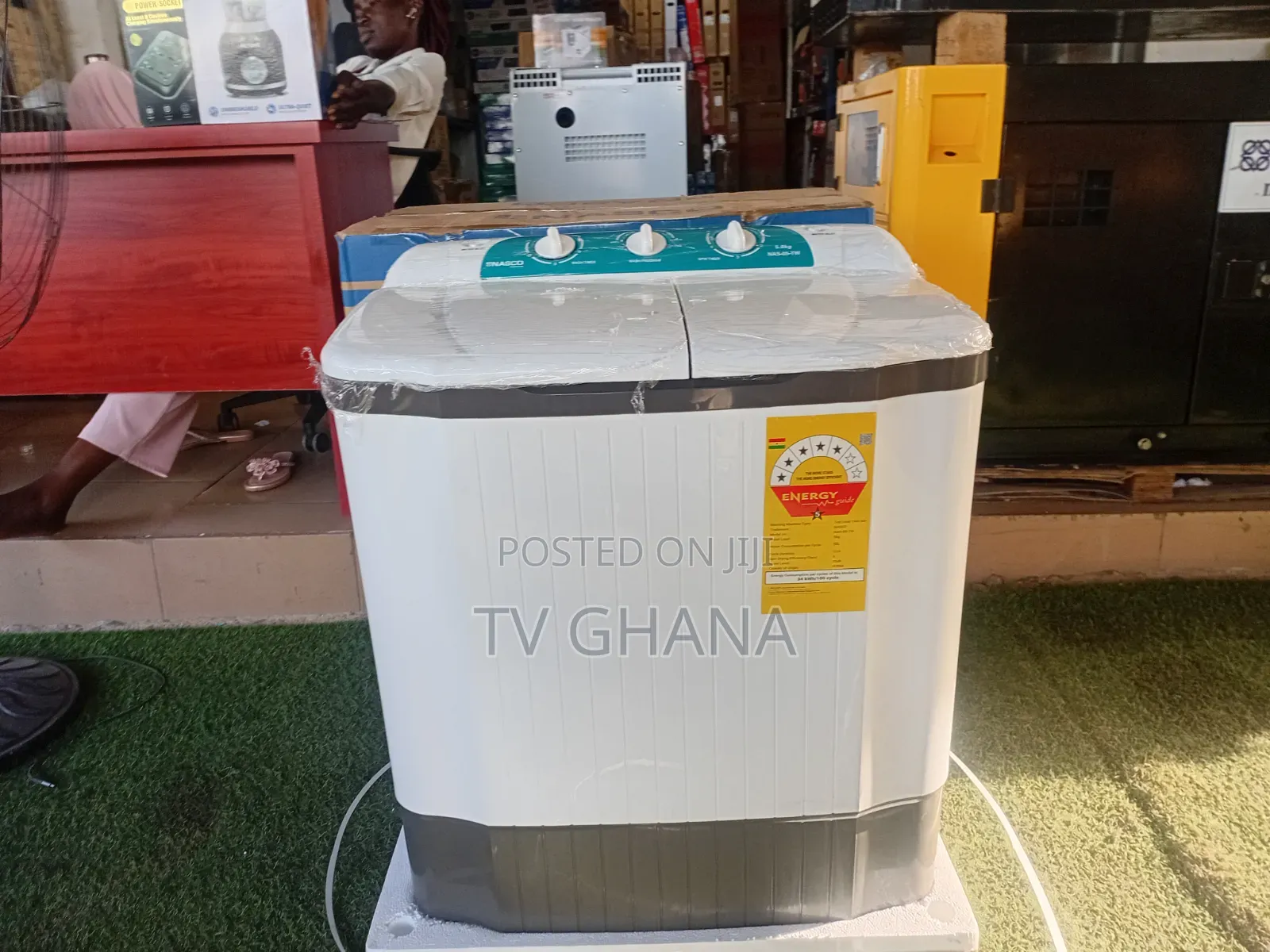 Upgrade Your Laundry Experience With Nasco 5KG Washing Machine5kg