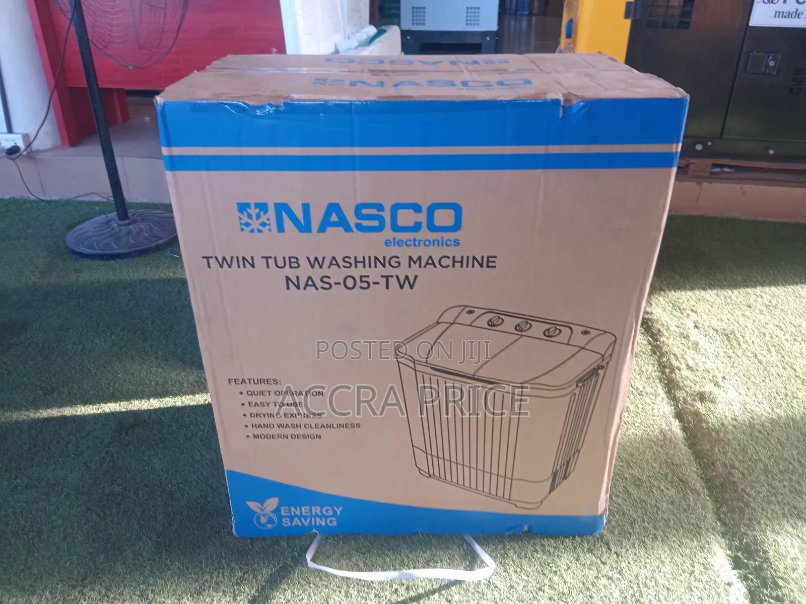 NASCO Twin Tub Washer — Compact Size, Powerful Cleaning!
