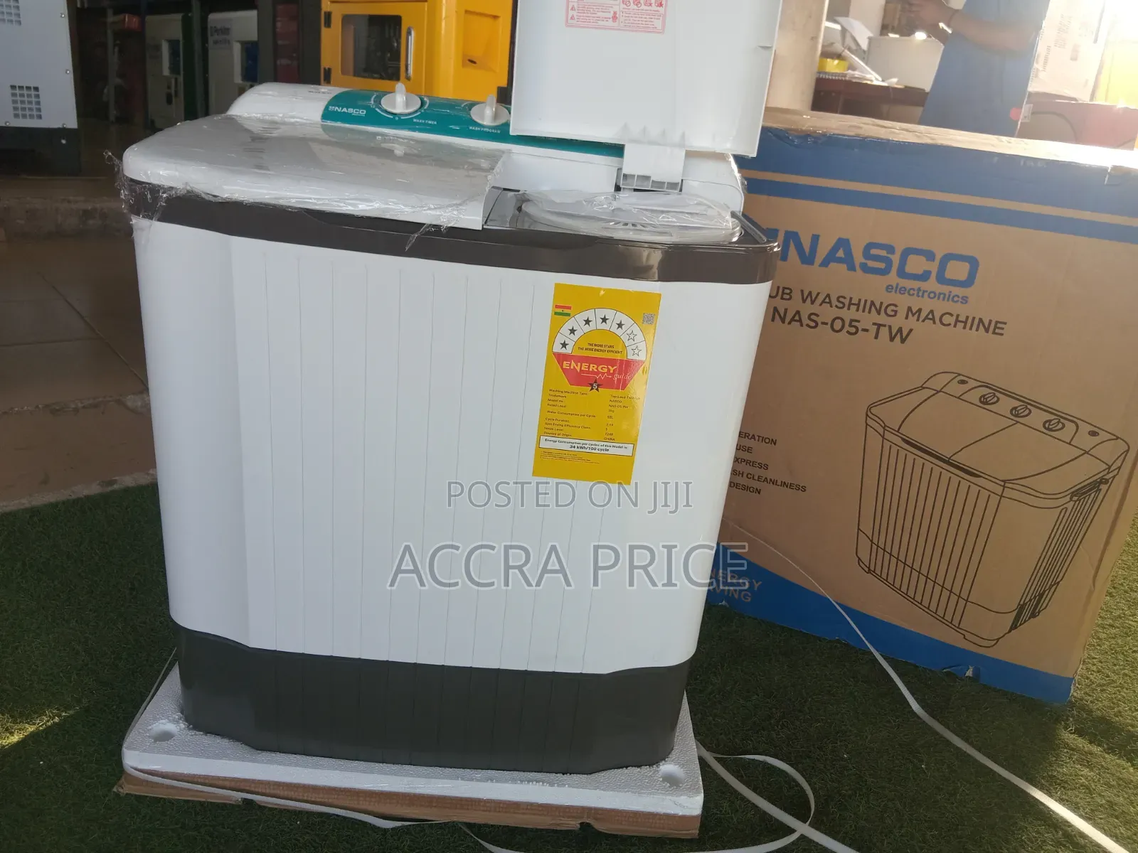 Cute, Compact and Powerful NASCO Washer!
 Massive Performance