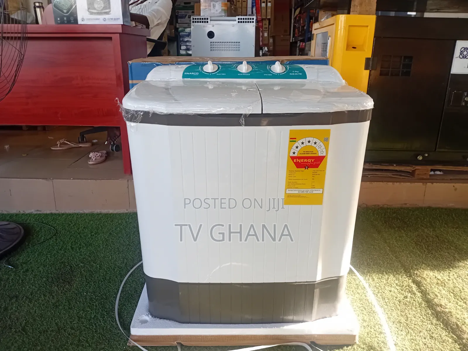 Get More Convenience for Less With Nasco 5KG Washing Machine5kg