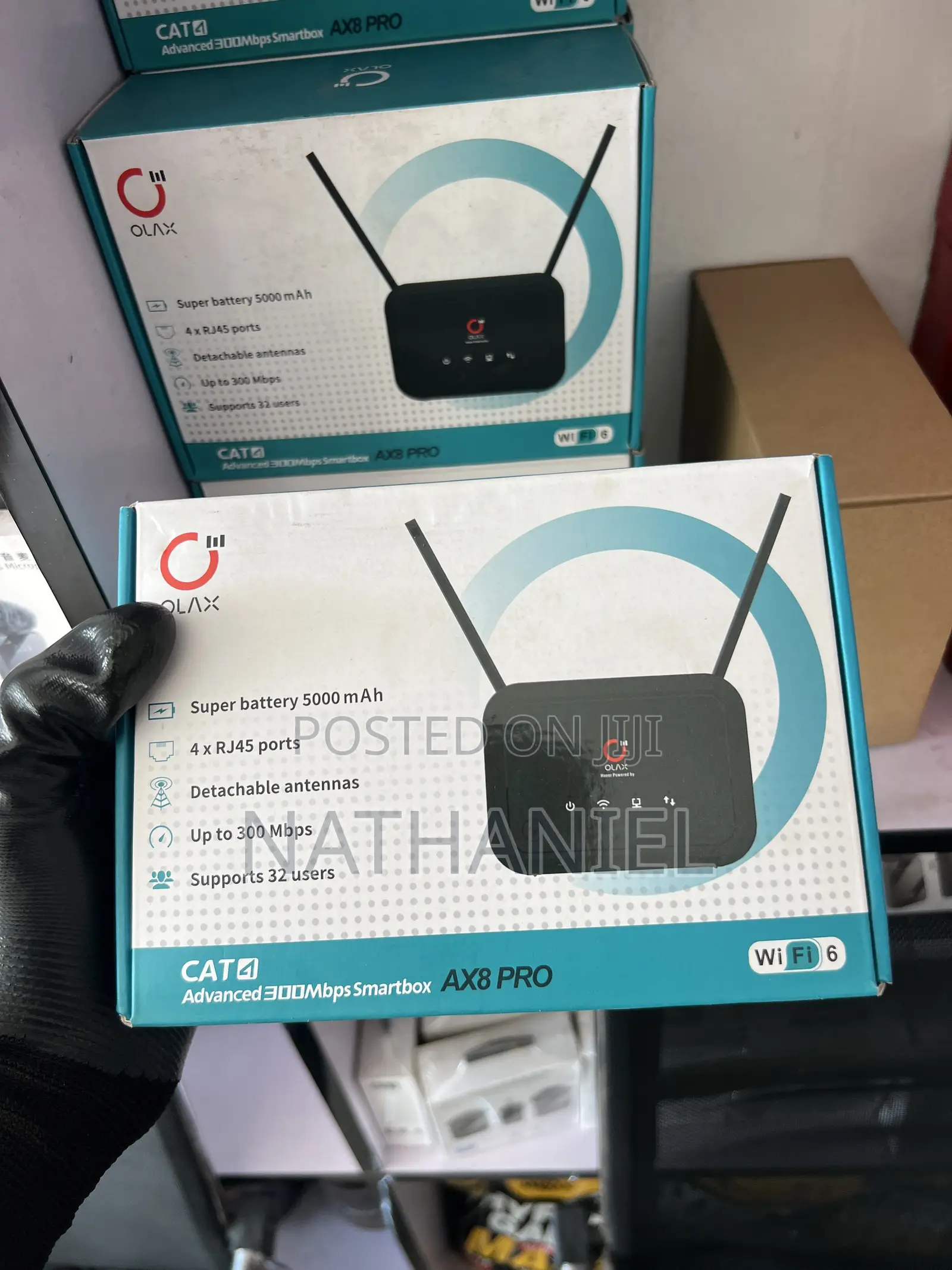 OLAX 300Mbps WiFi Router-4ports