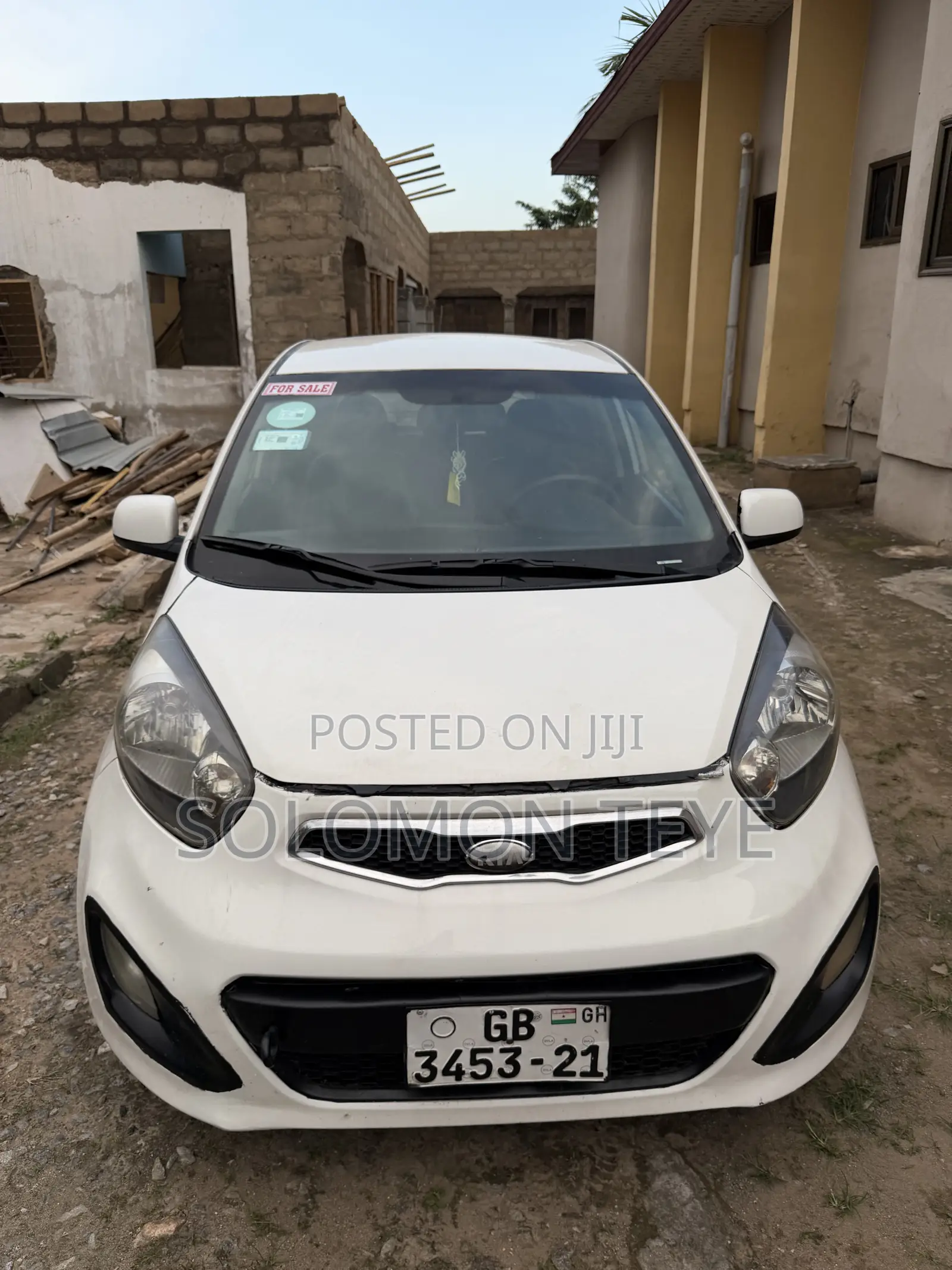 Kia Morning 2013 White