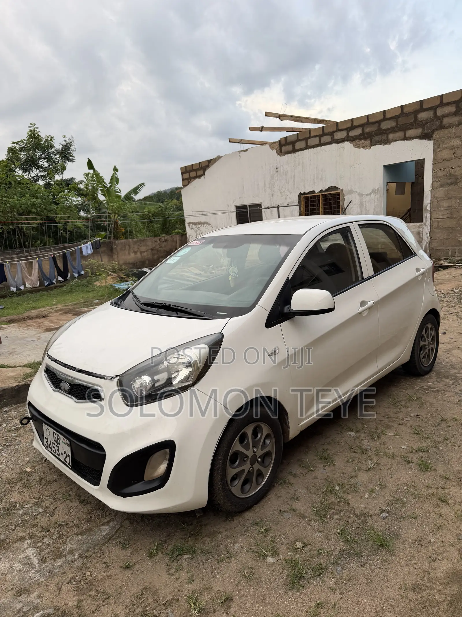 Kia Morning 2013 White