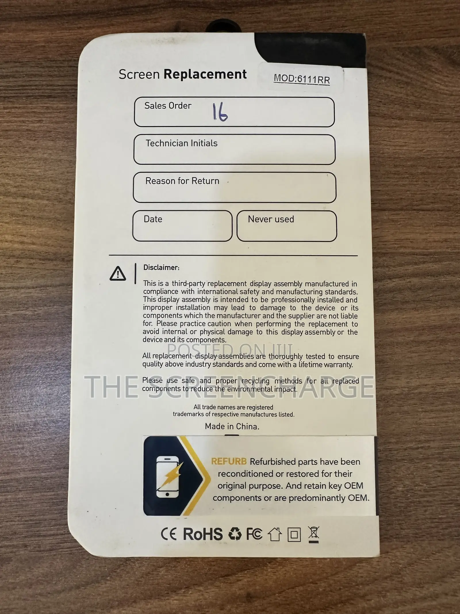 iPhone 16 iCloud/Refurbished