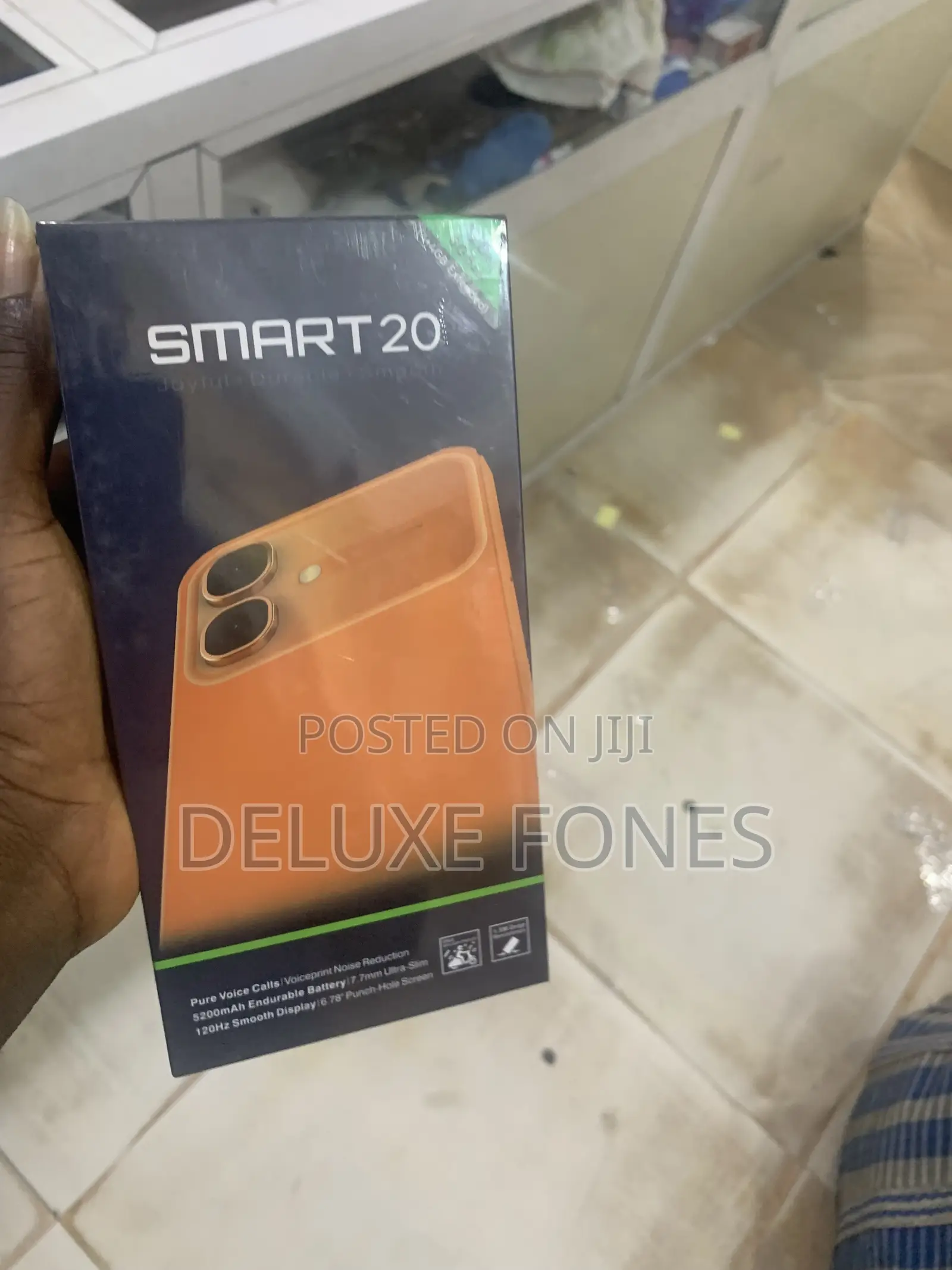 New Infinix Smart 20 128 GB Black