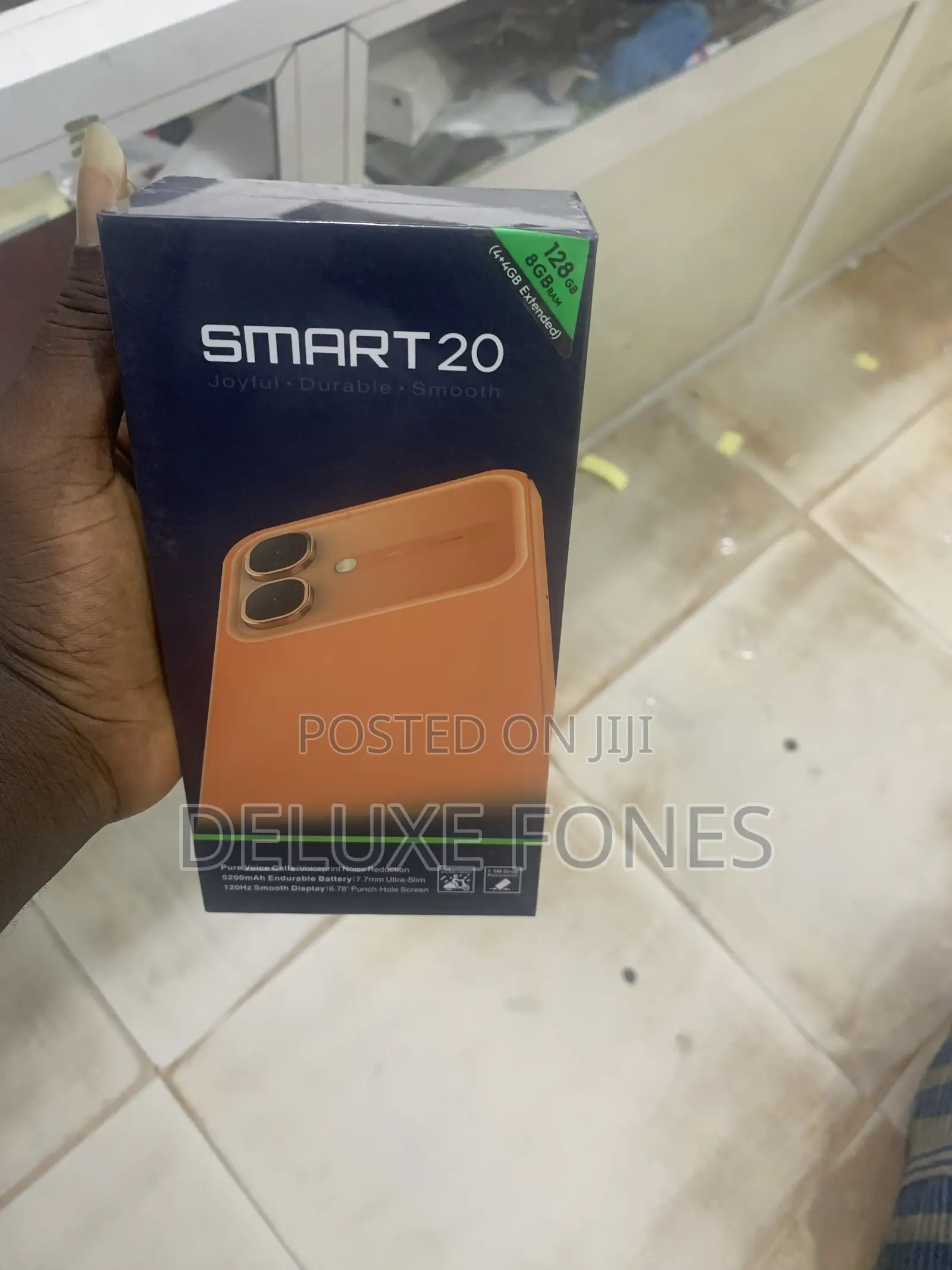 New Infinix Smart 20 128 GB Black