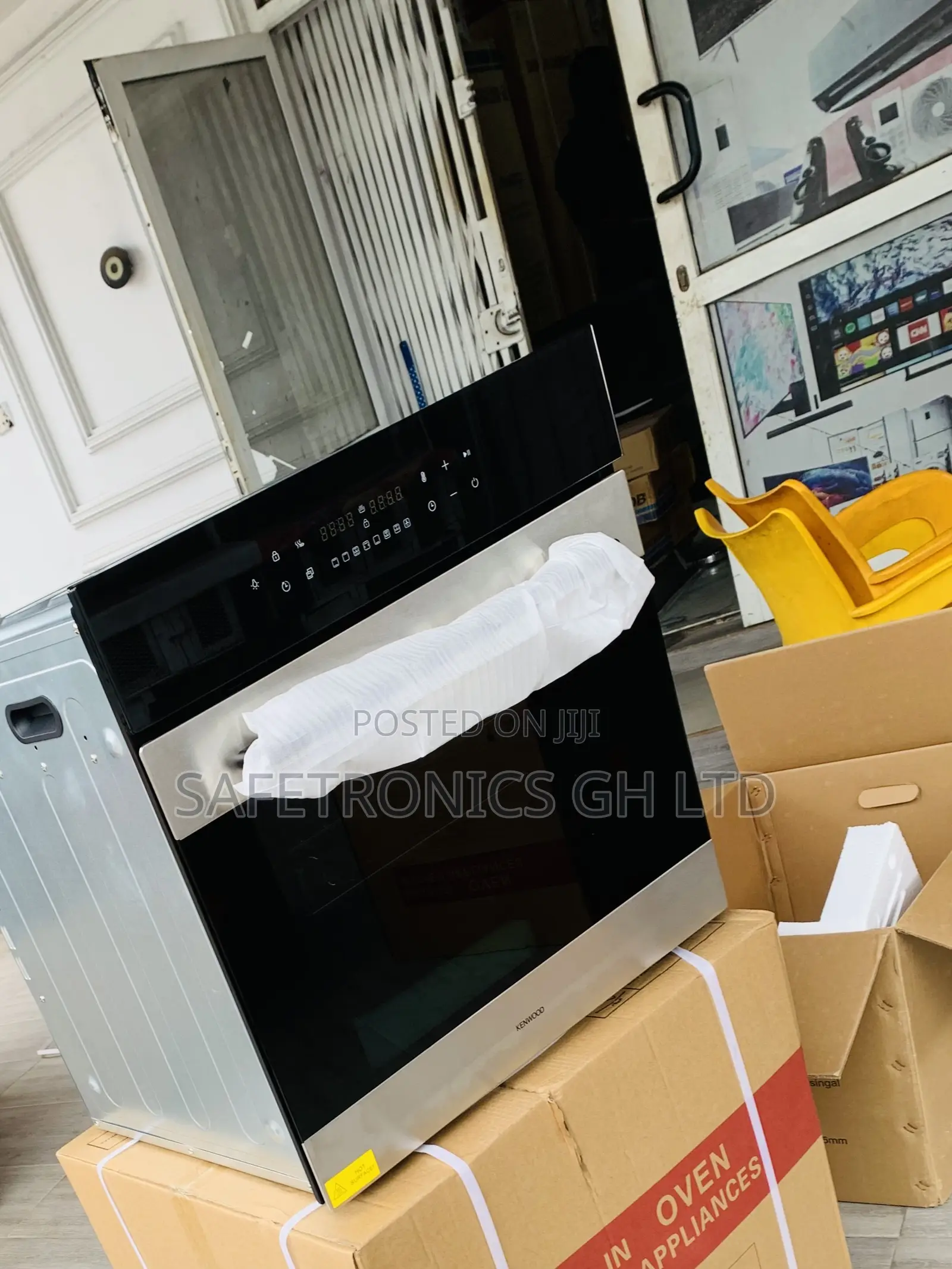 Affordable Inbuilt OvenPro Black Electric Kenwood Oven