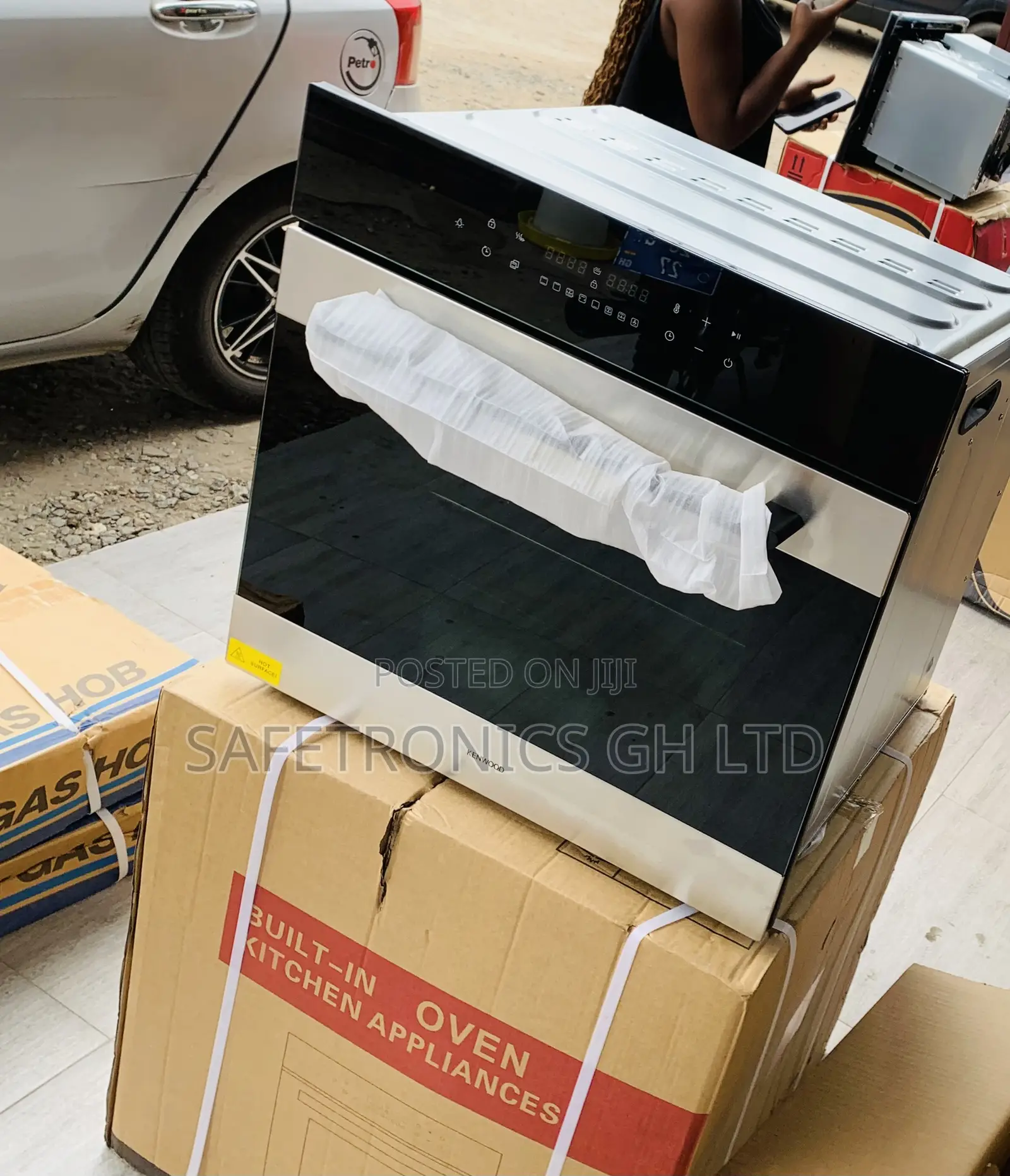 Grab Best SmartHeat Inbuilt Kenwood Electric Oven Black