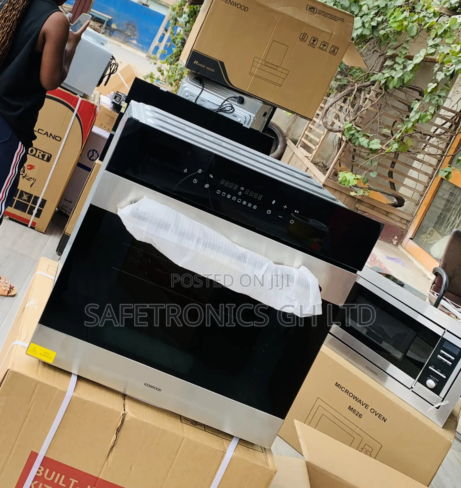 Check Out Kenwood BakeFusion Inbuilt Black Electric Oven