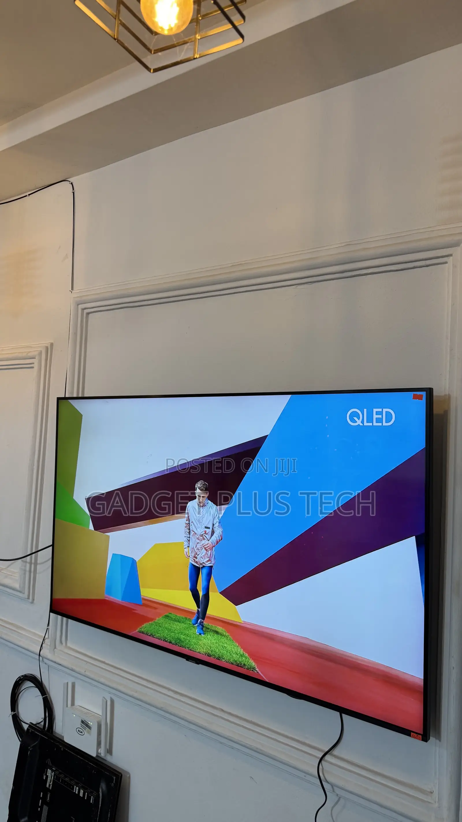 2021 55” Samsung QLED 4K Smart TV (Red Dots on the Screen )