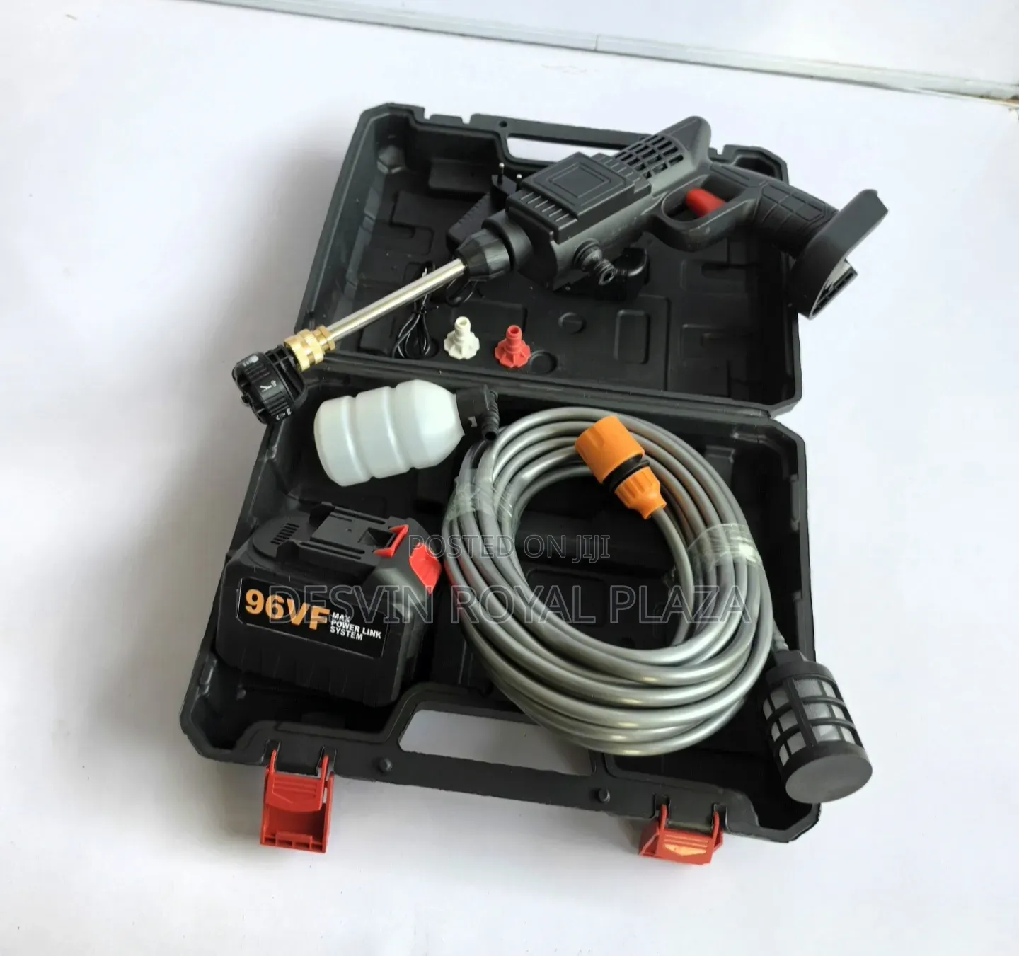 Car Washing High Pressure Gun ( 96Volts Battery)