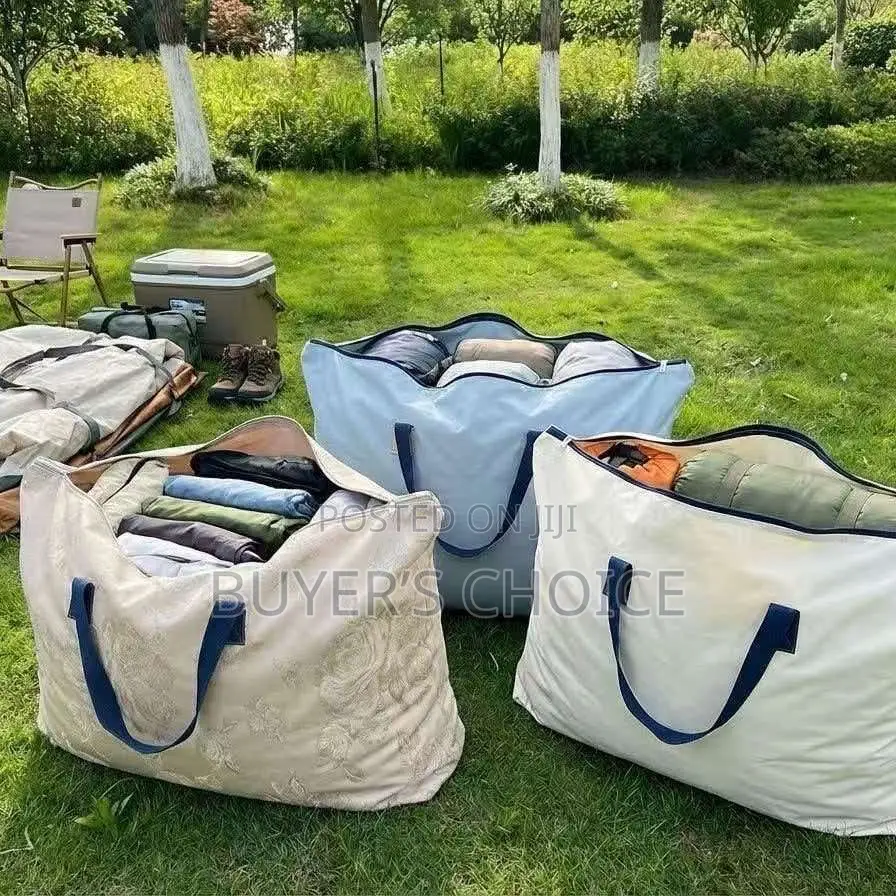 Extra-Large Waterproof Storage Bag |Heavy-Duty Moving & Organizer Tote