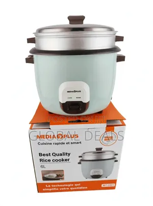 Media Plus 6L Best Quality Rice Cooker M7-1001 - Fast & Smart Cooking