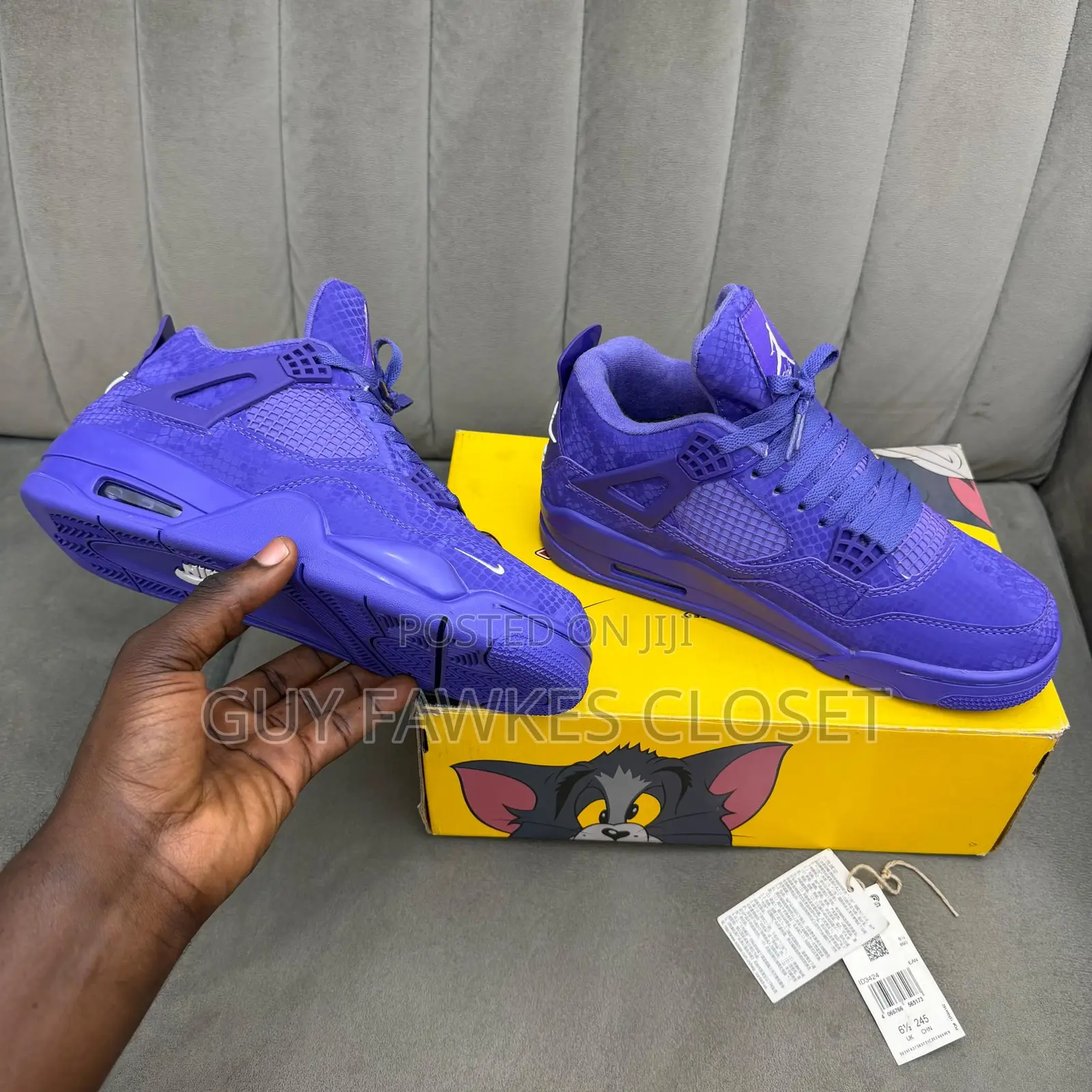 Nigel Sylvester X Air Jordan 4 OG , Brick by Brick