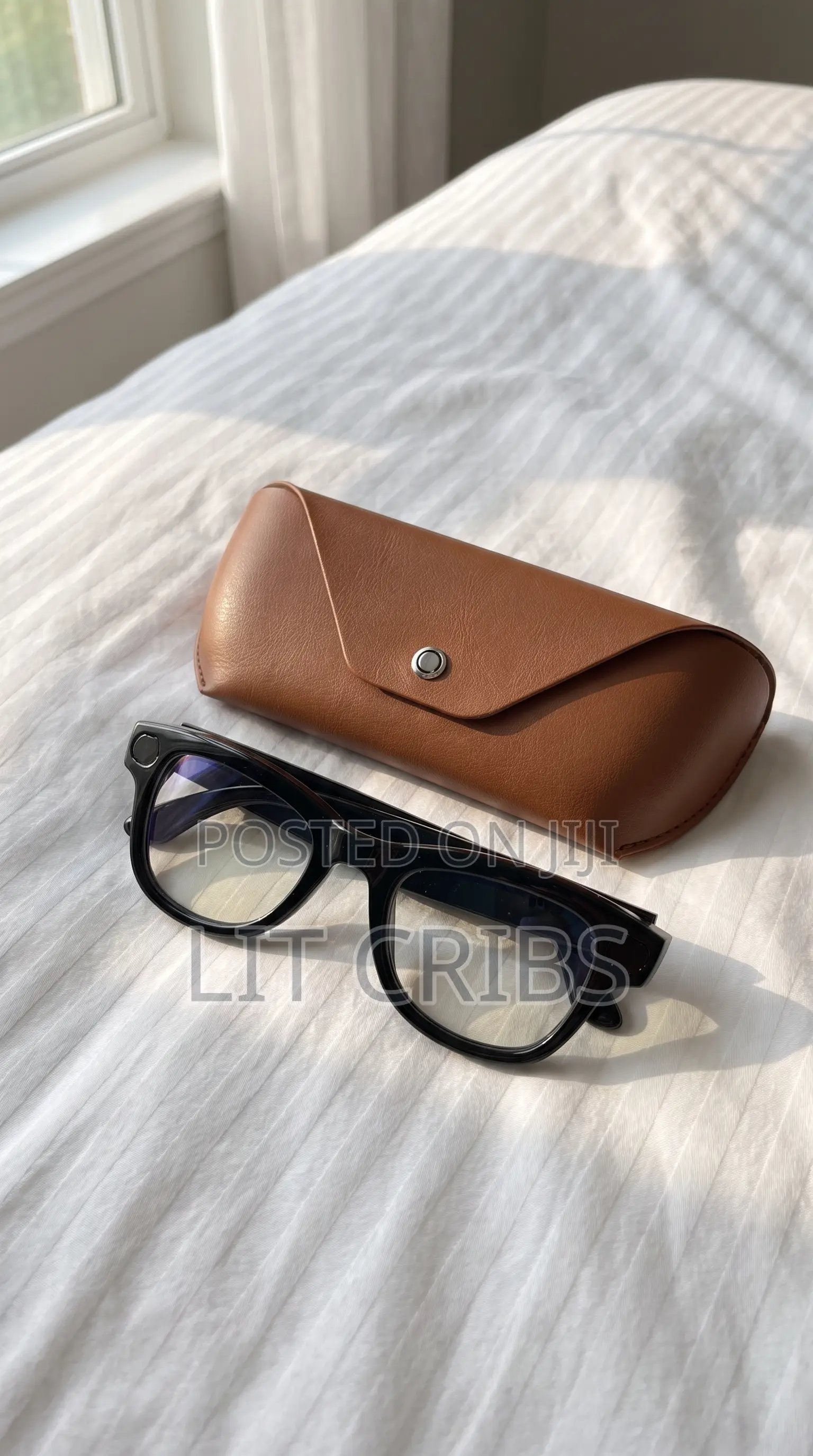 Charging Case Ai Smart Glasses -AI Camera Glasses With Charging Case