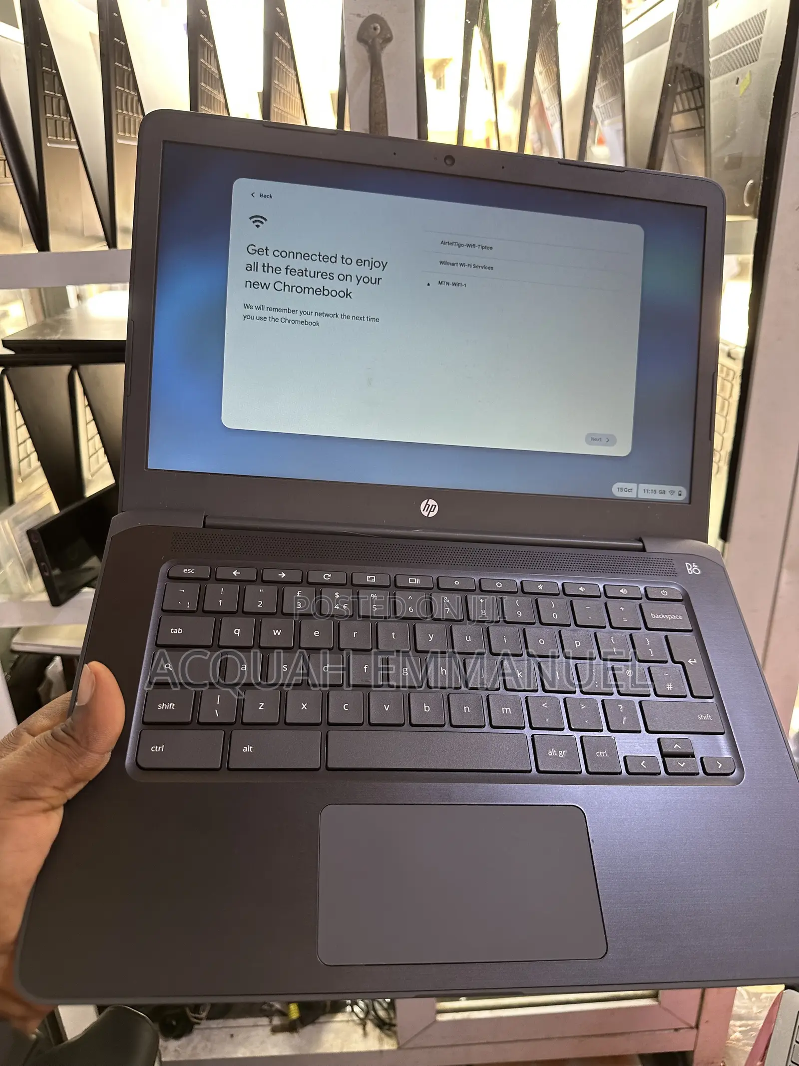 Laptop HP Chromebook 14 8GB Intel Celeron SSD 128GB
