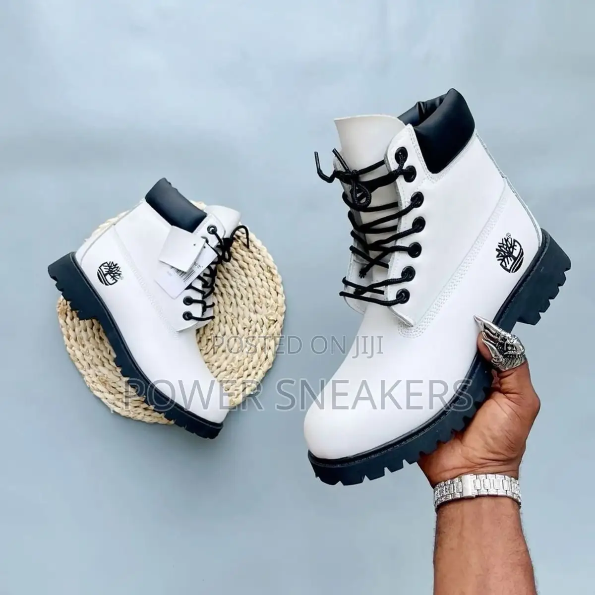 Timberland Black/White