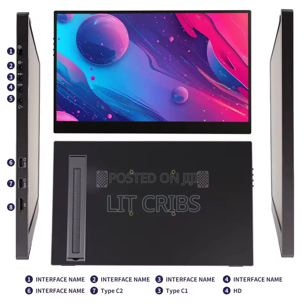 Portable Wireless Monitor -15.6 Inches