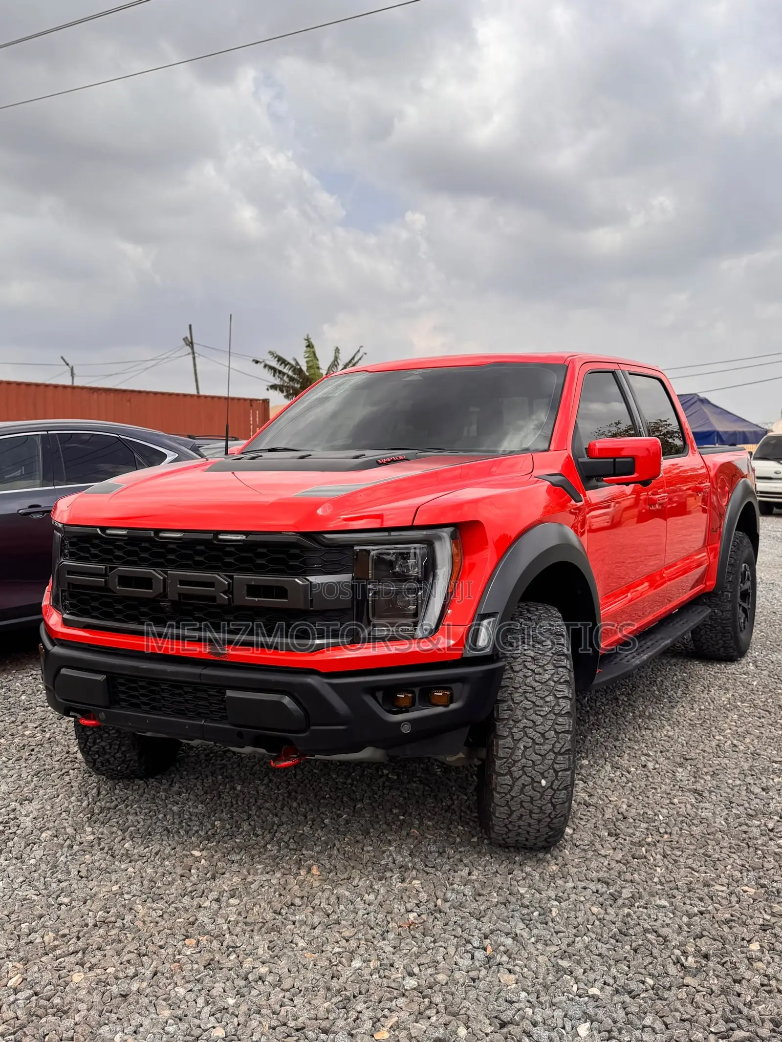 Ford F-150 Raptor 2023 Orange