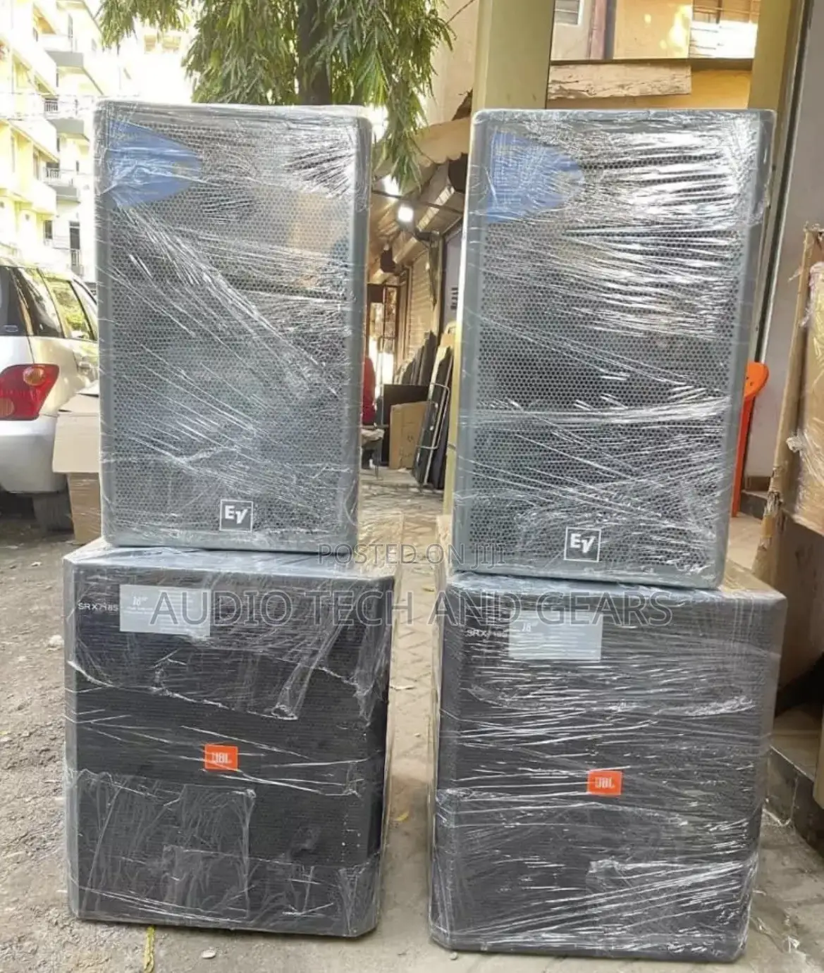 EV Half Range Speaker and JBL Single Bass Speaker