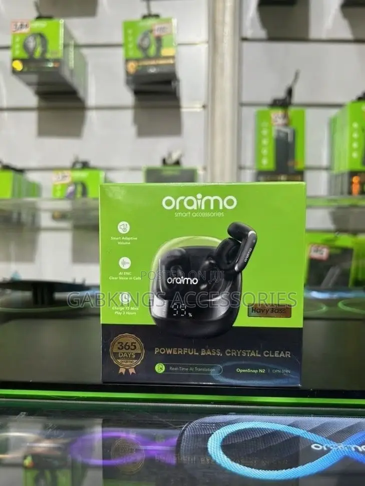 Oraimo Opensnap N2 Open-Ear True Wireless Earbuds