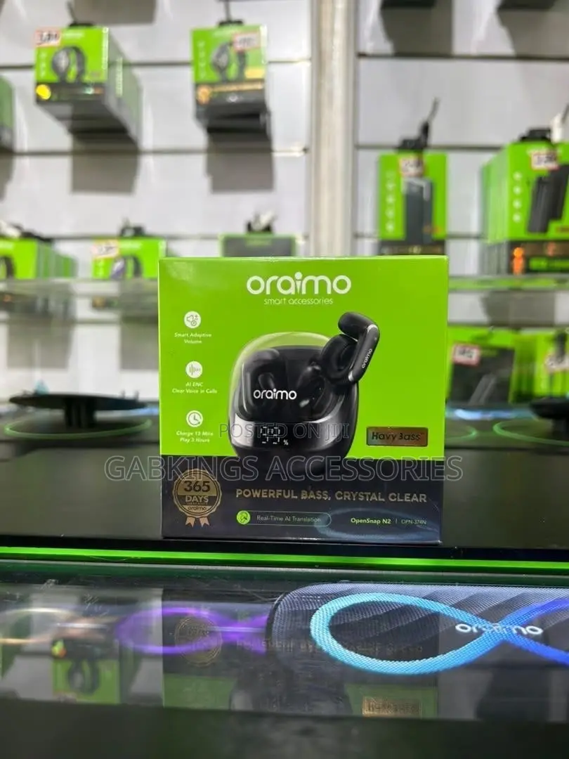 Oraimo Opensnap N2 Open-Ear True Wireless Earbuds
