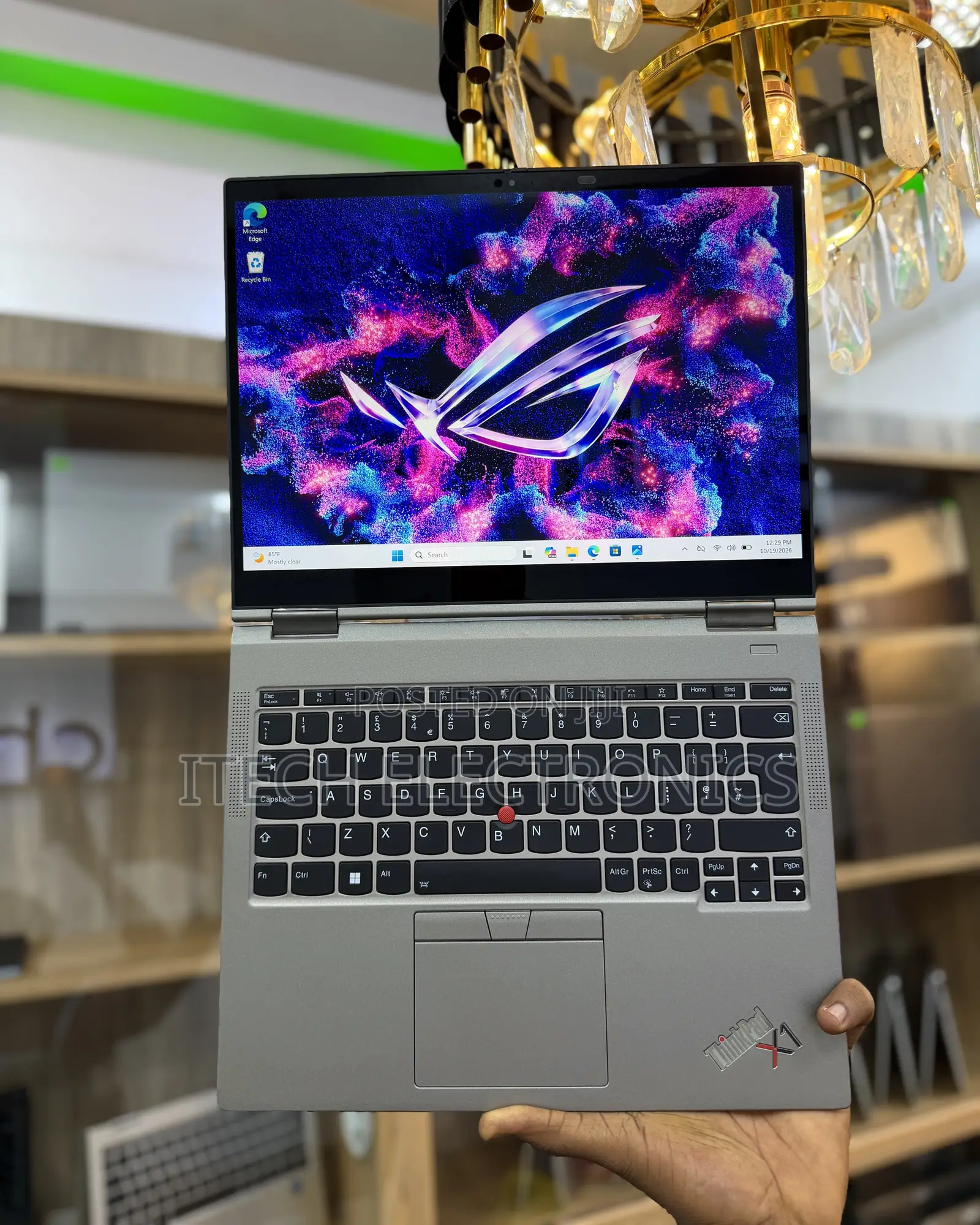 Laptop Lenovo ThinkPad X1 Titanium Gen 1 16GB Intel Core i7 SSD 1T