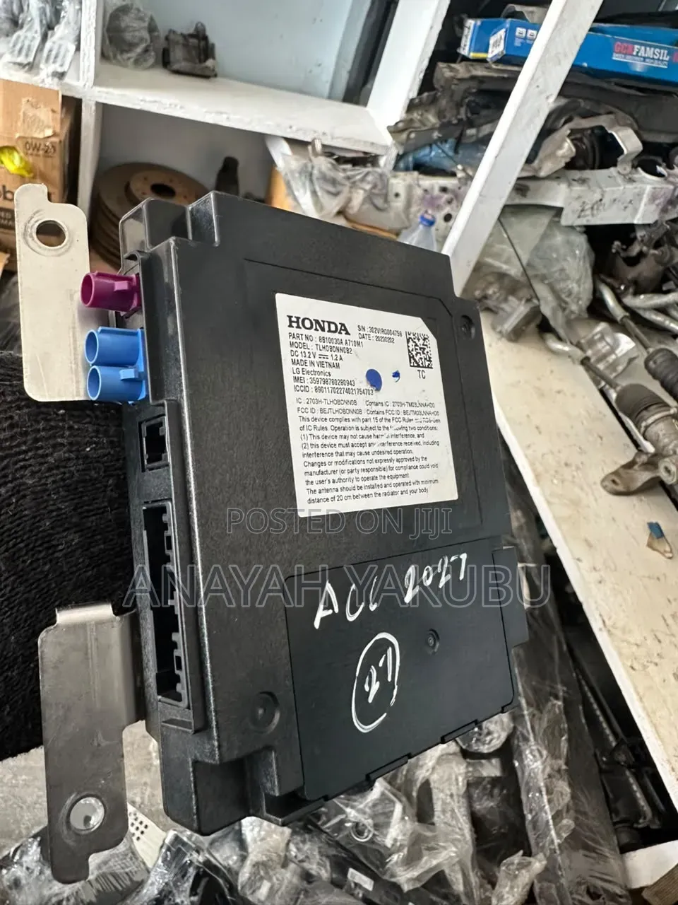 2023-25 Honda Accord Telematics Control Unit