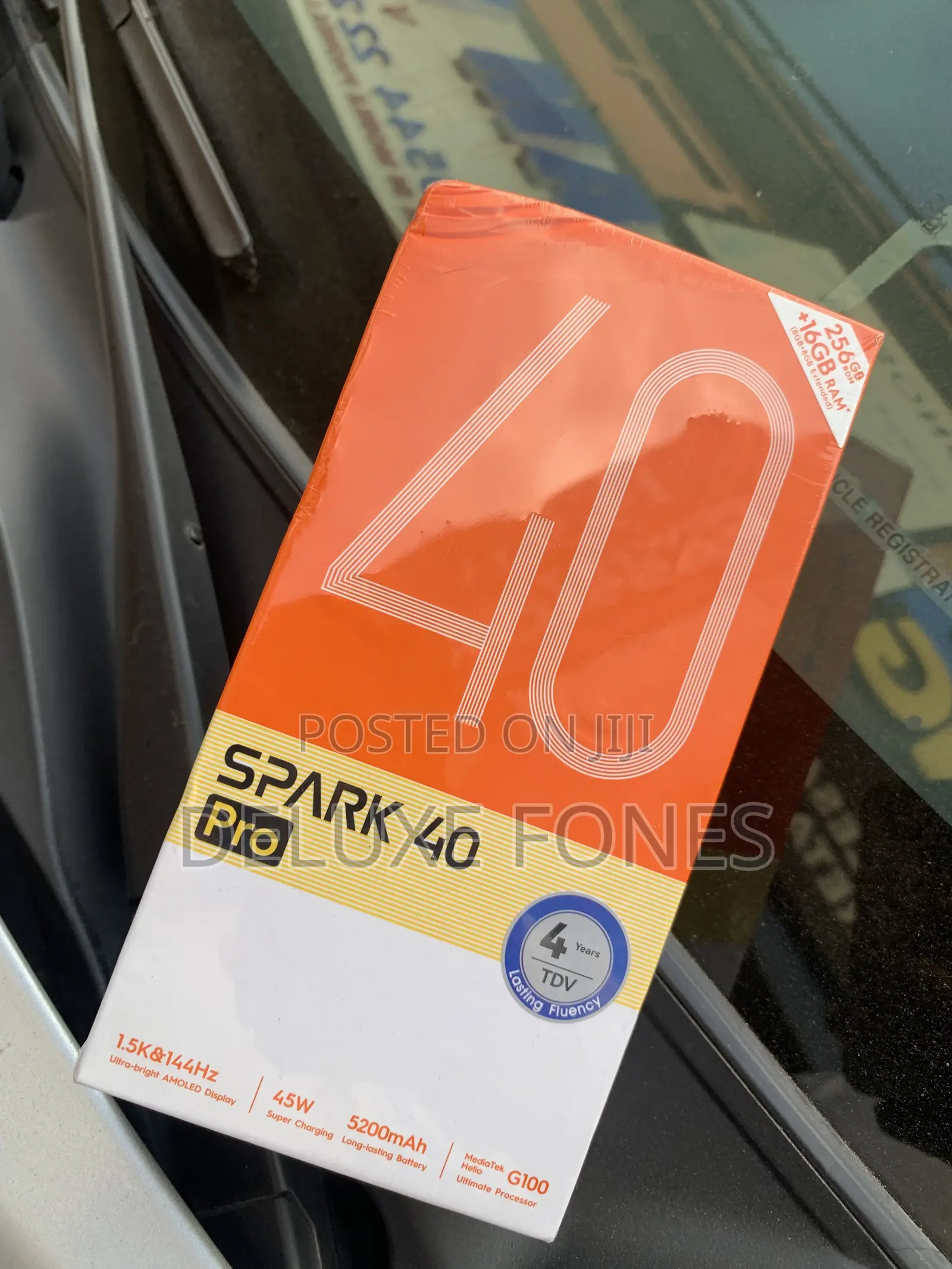 New Tecno Spark 40 Pro 256 GB Blue