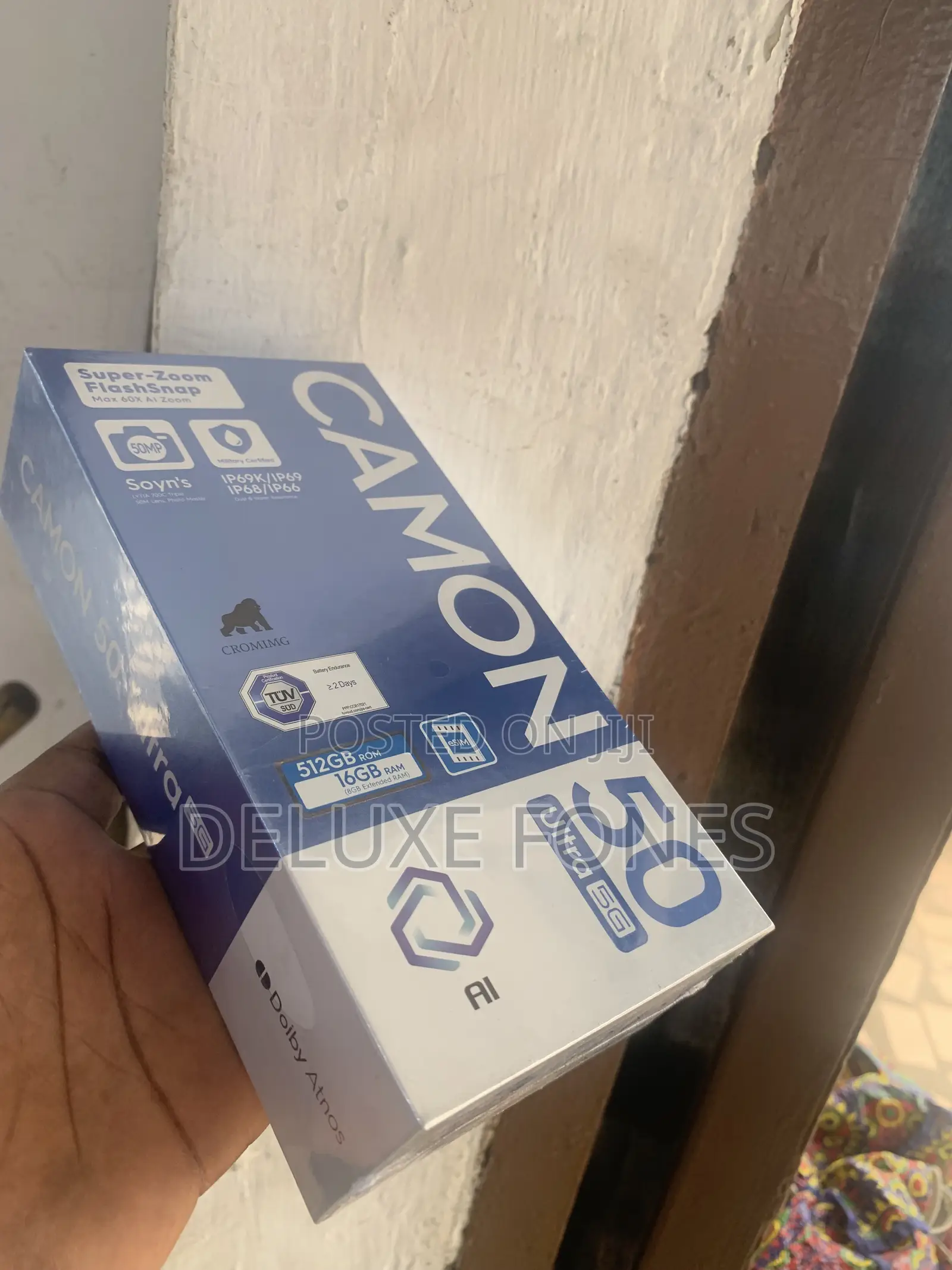 New Tecno Camon 50 Ultra 512 GB Blue