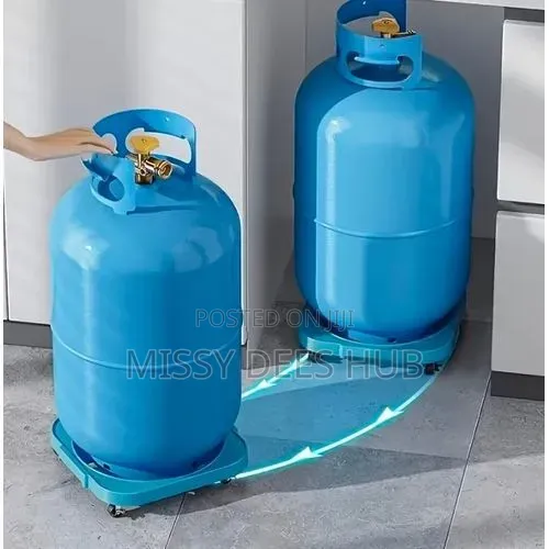 Plastic Caddy for Gas Cylinder and Heavy Pots