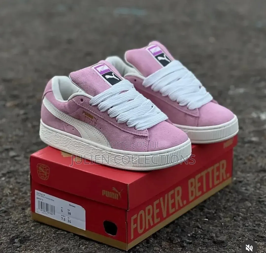 Puma XL Big Lace Lite Pink White