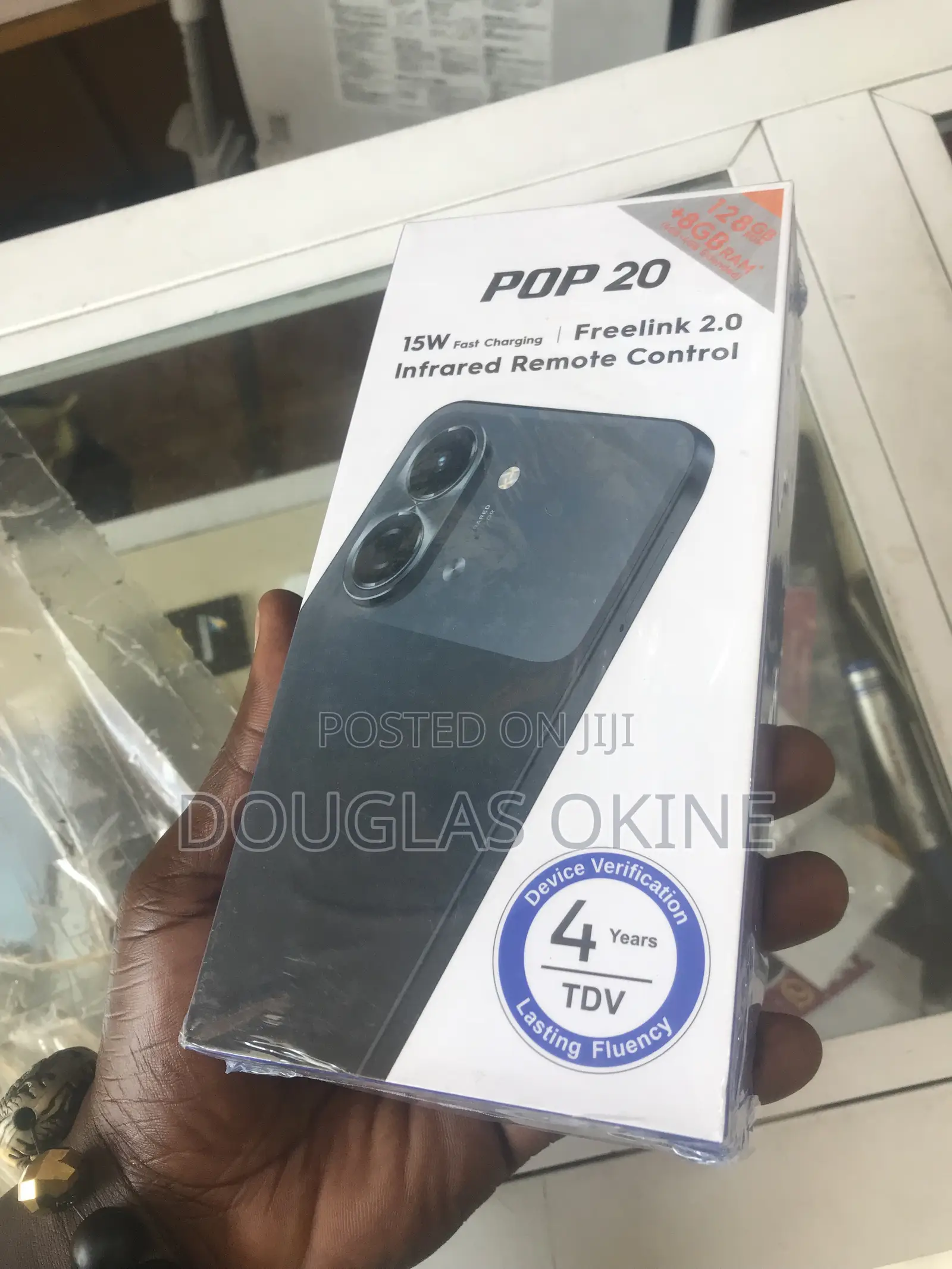 New Tecno Pop 20 128 GB Orange