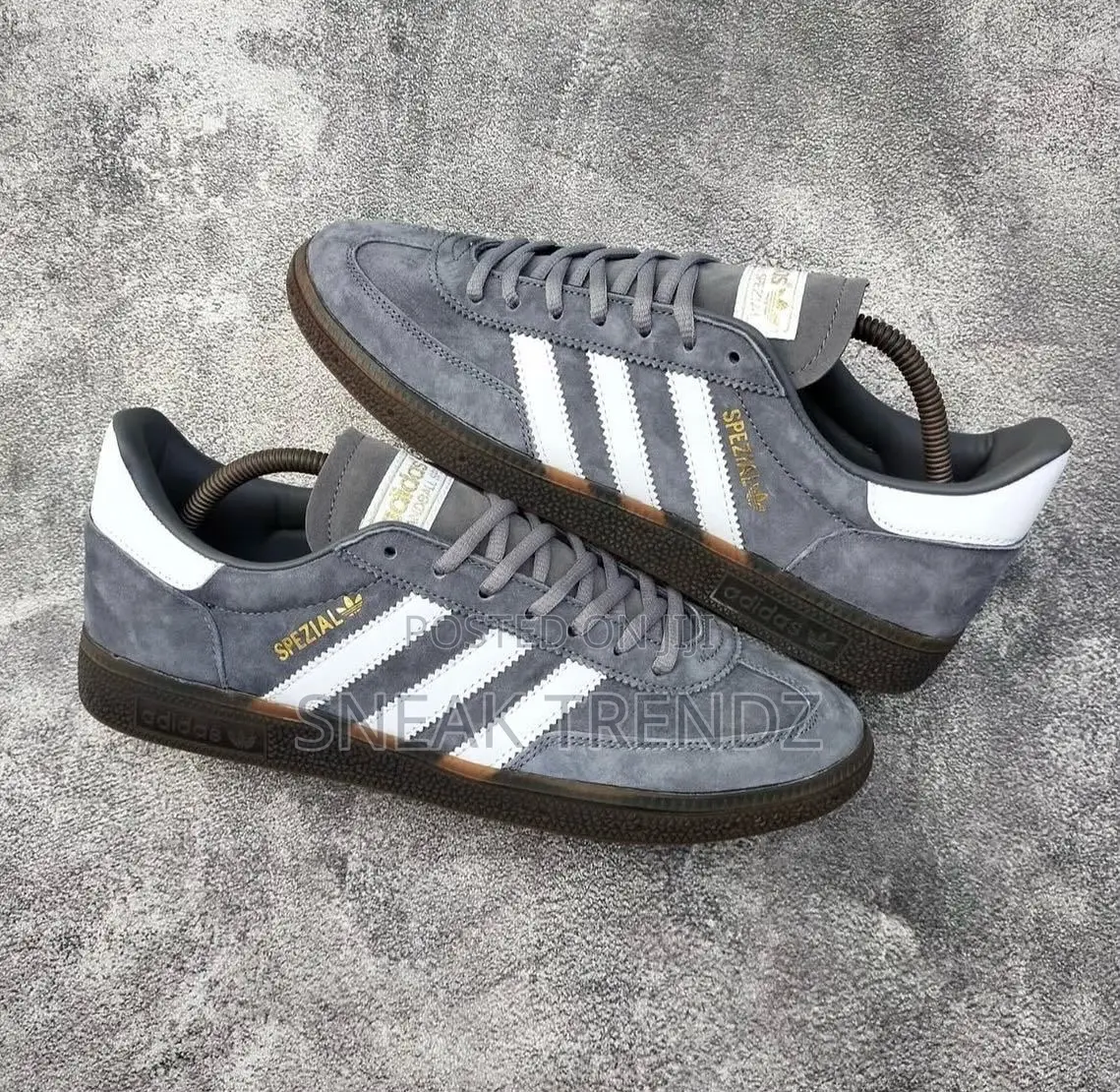 Adidas Spezial OG Smoke Grey Blue Brown N White