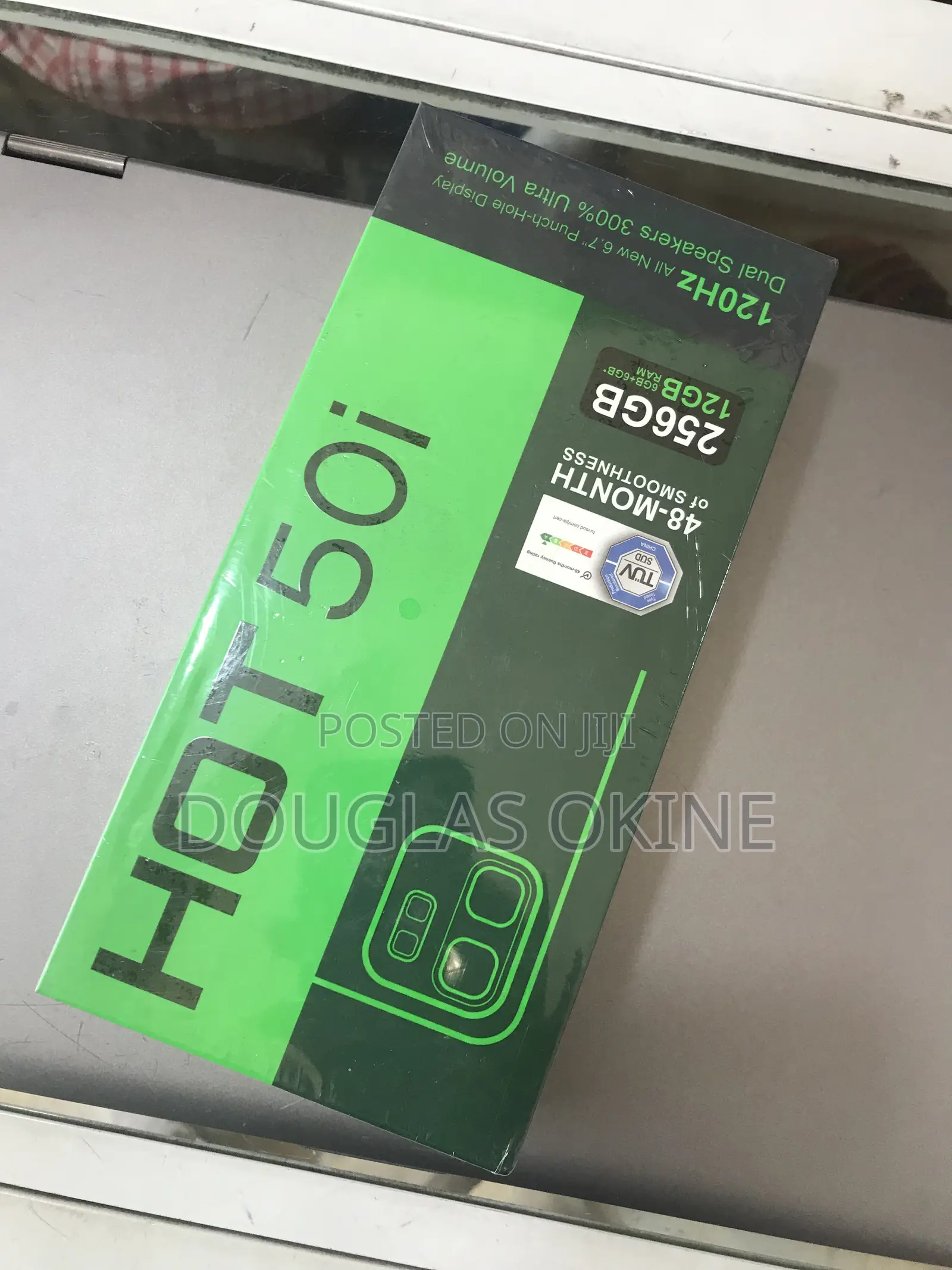 New Infinix Hot 50i 256 GB Black