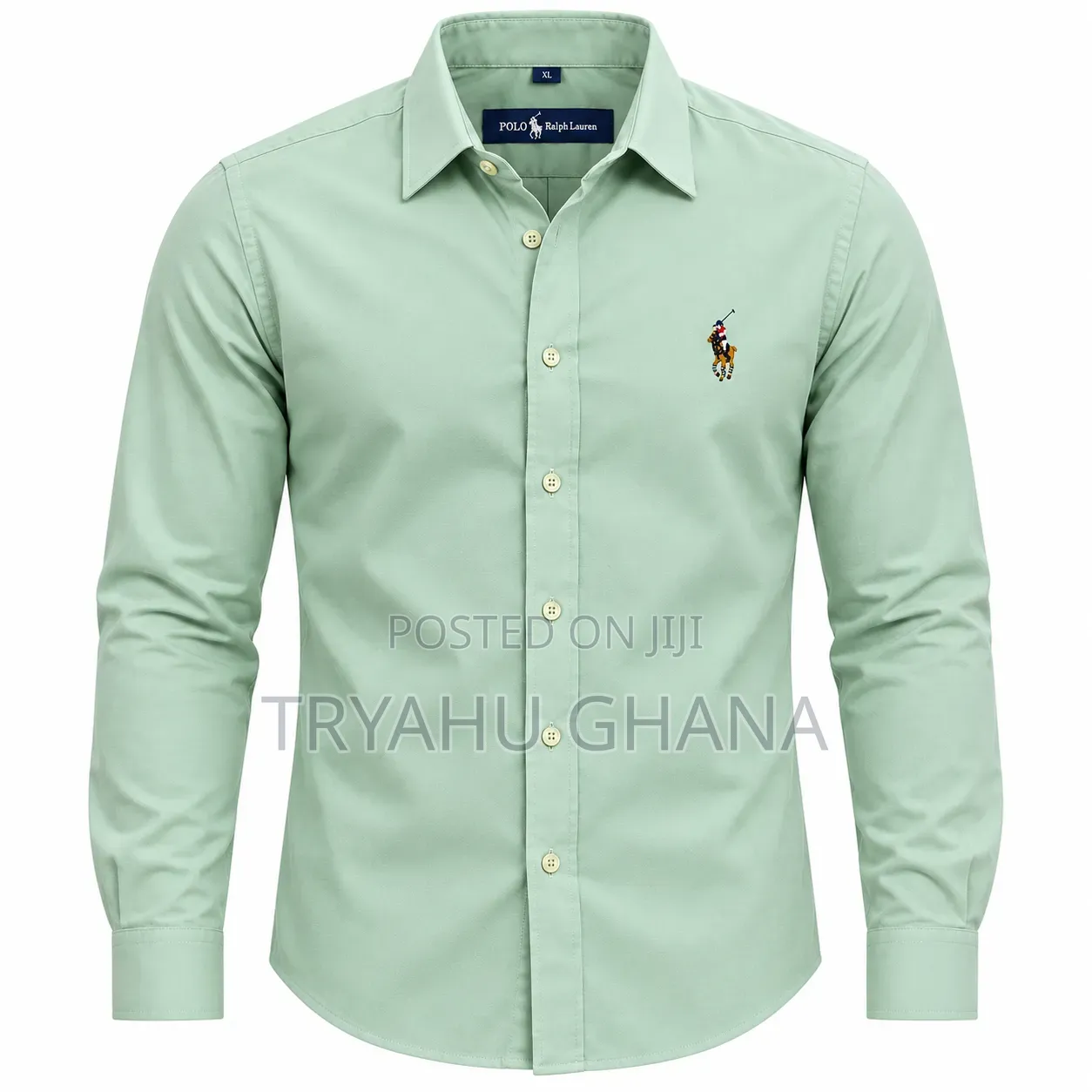 Men's Lemon Polo Office Shirts for Sale at Tryahu-Nationwide Delivery