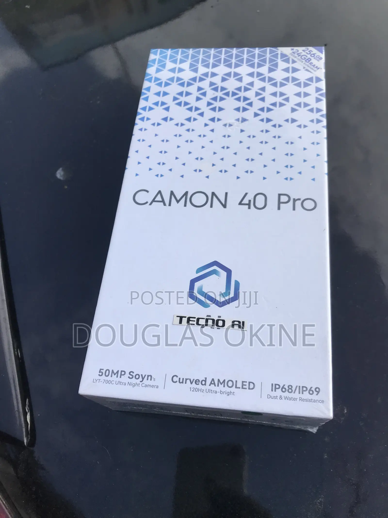 New Tecno Camon 40 Pro 4G 256 GB Blue