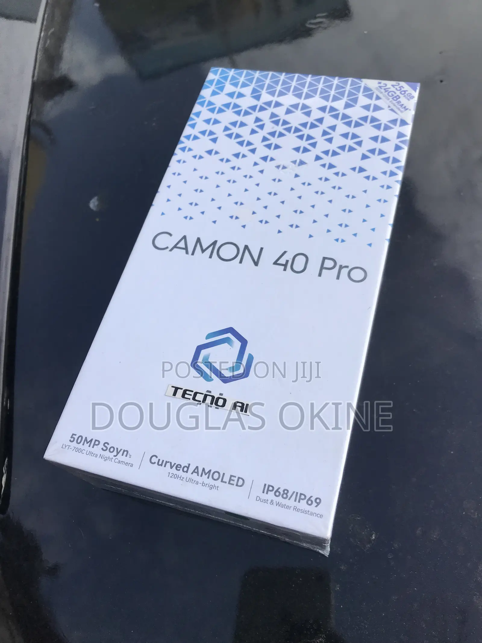 New Tecno Camon 40 Pro 4G 256 GB Blue