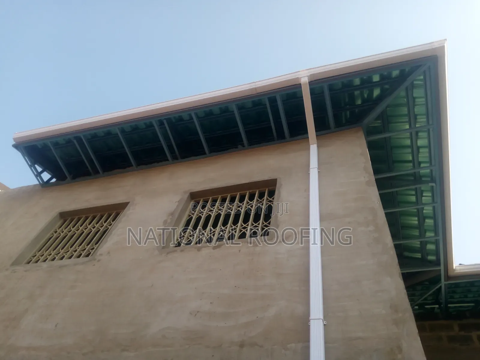 Water Output Pipe's and Rain Gutter