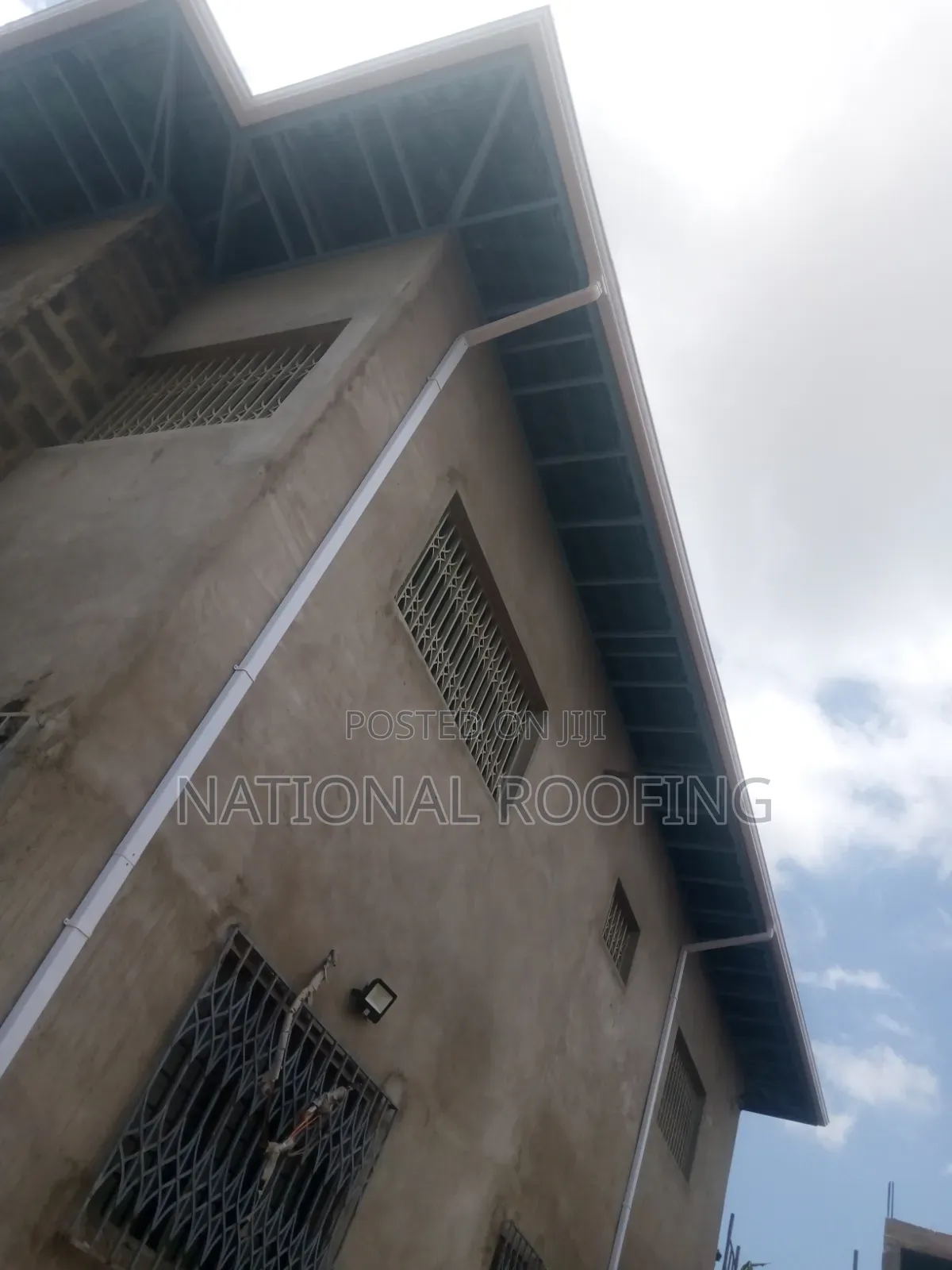 Water Output Pipe's and Rain Gutter