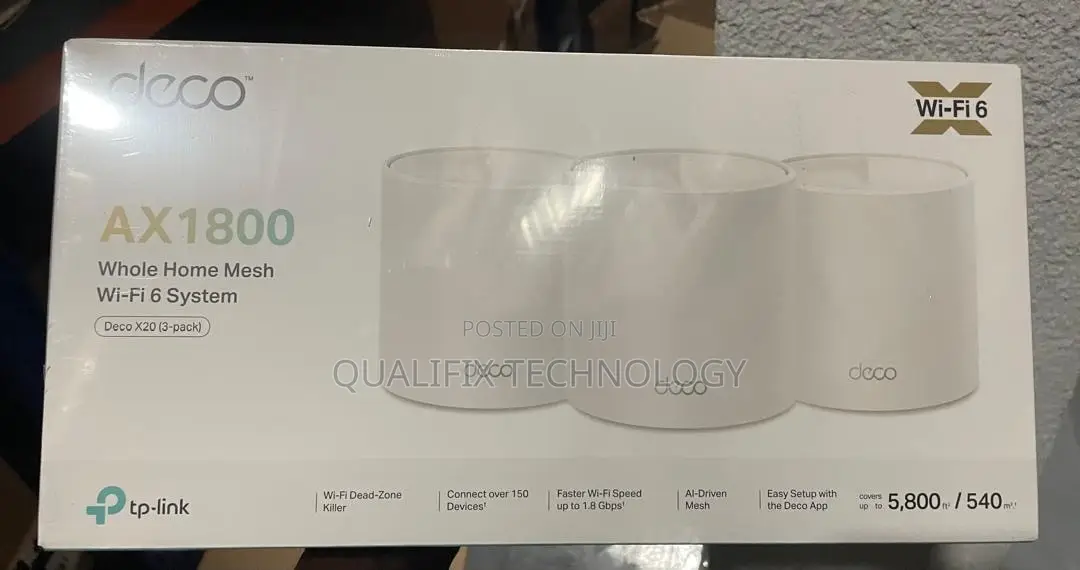 TP-Link AX1800 Whole Home Mesh Wi-Fi 6