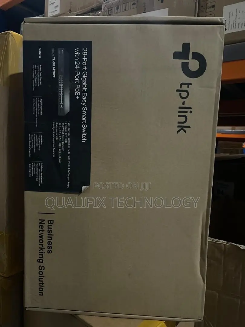 TP-Link 28-Port Gigabit Easy Smart Switch With 24-Port PoE+