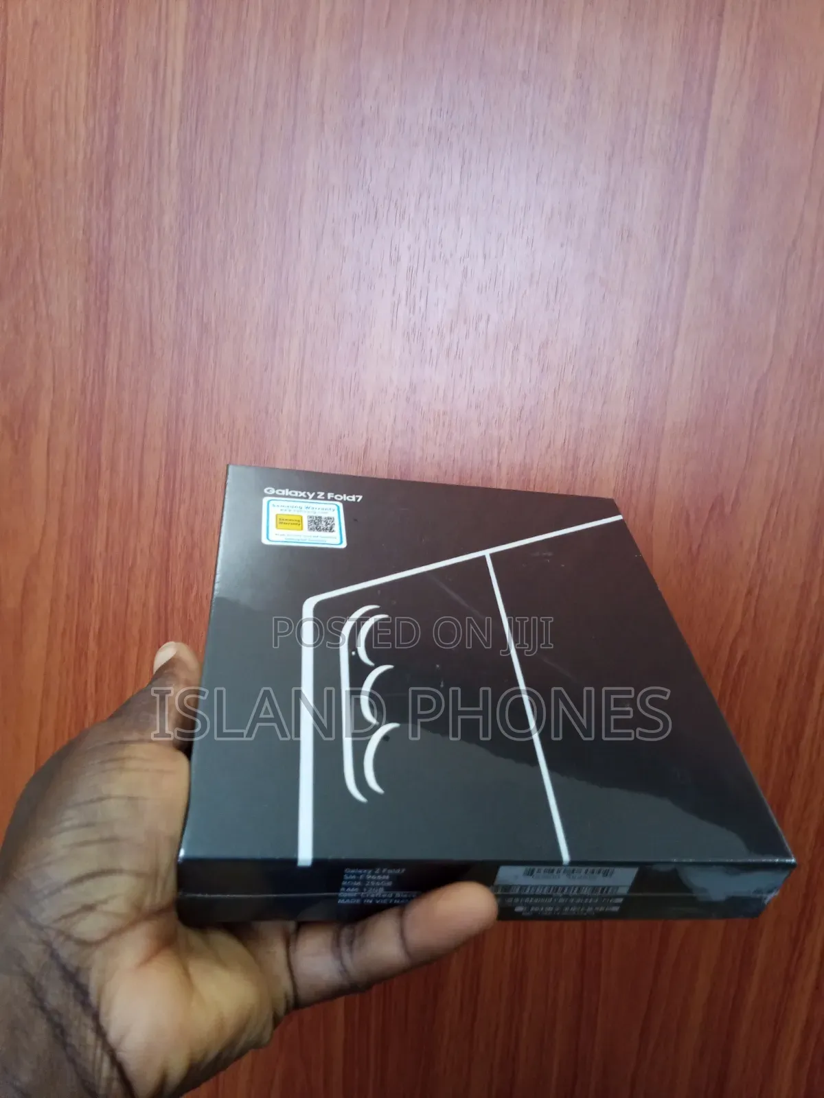 New Samsung Galaxy Z Fold7 256 GB Black