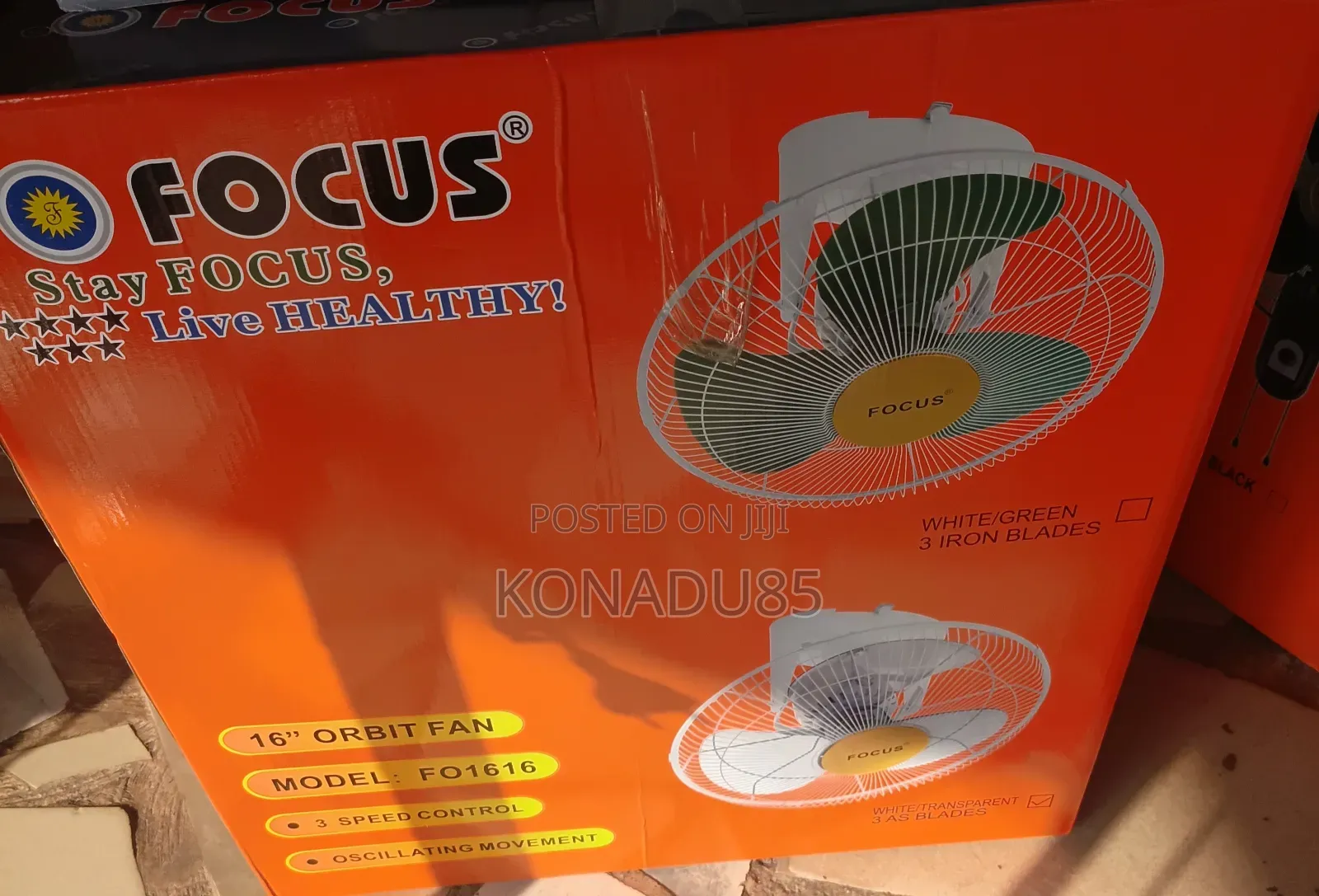 Focus Orbit Fan